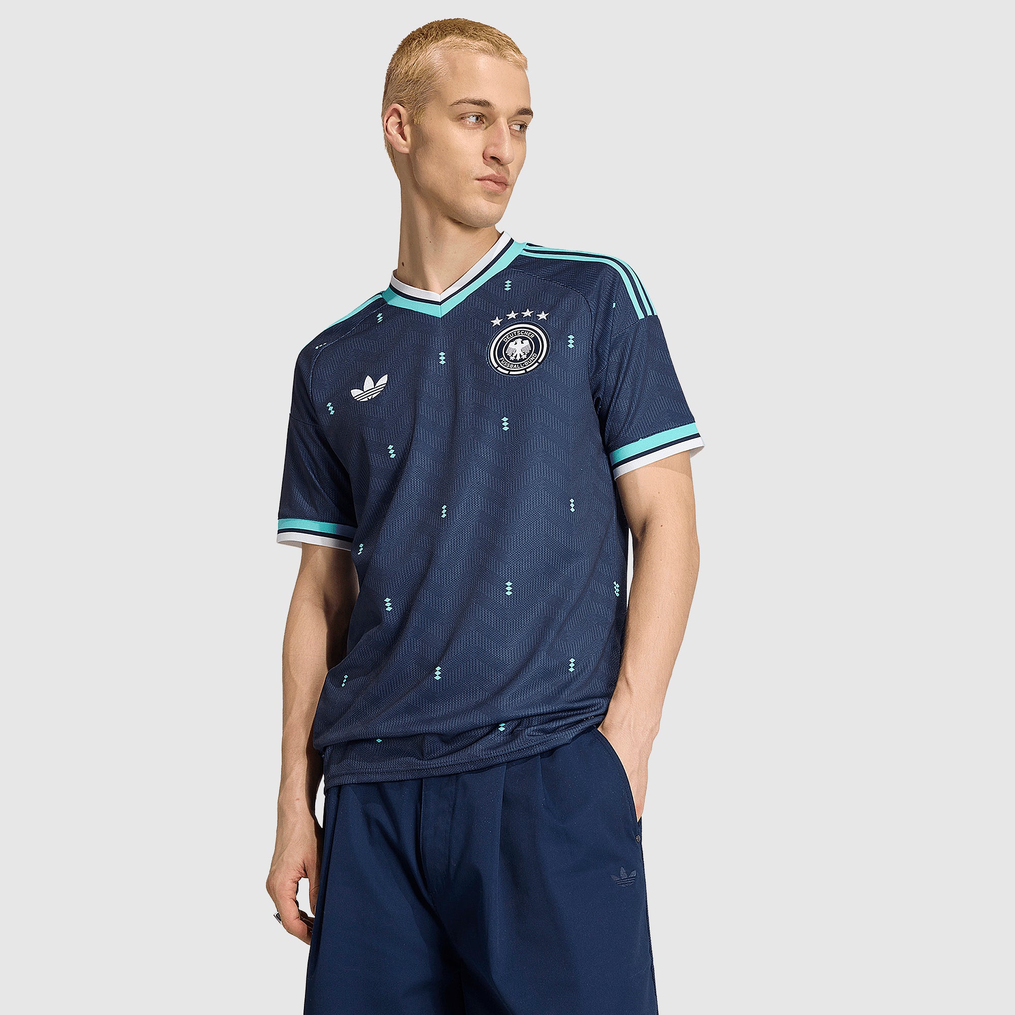 adidas Originals Germany 2026 Away Shirt - Collegiate Navy - Mens
