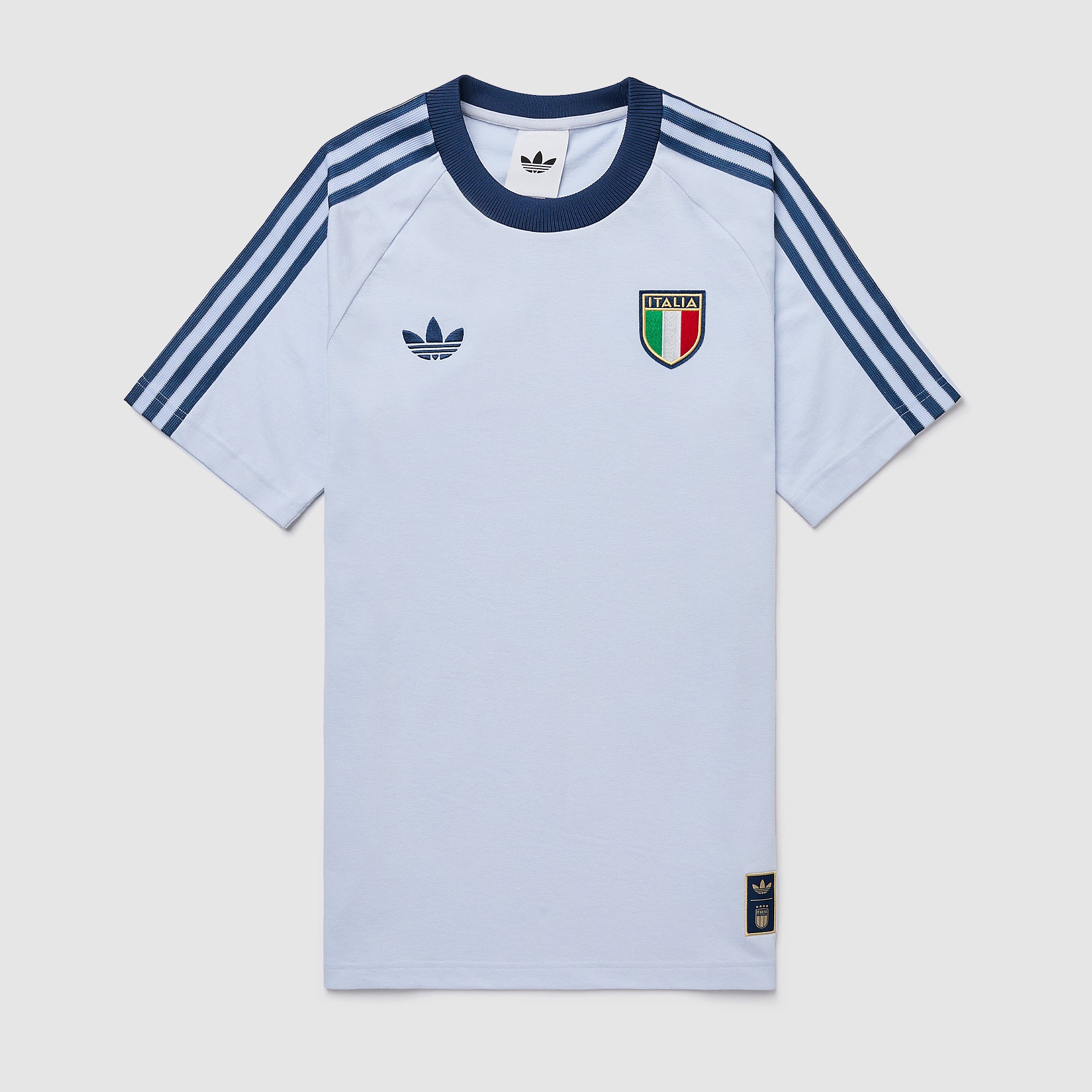 adidas Originals Italy 2026 OG T-Shirt - Crystal White - Mens Replica