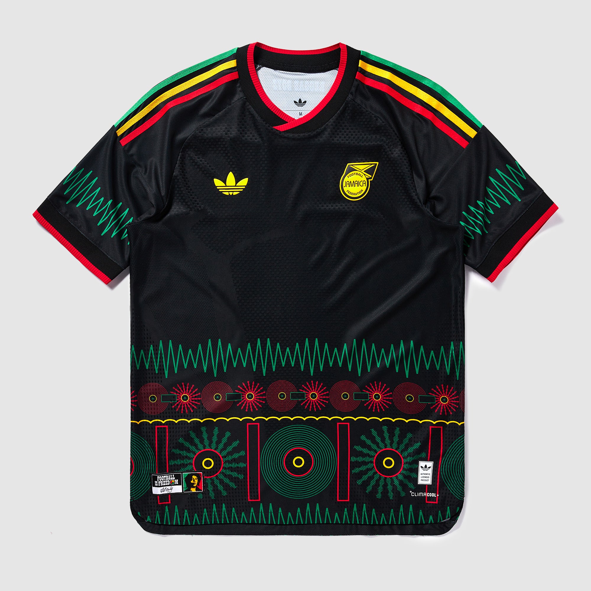 adidas Originals Jamaica 2026 Authentic Away Shirt - Black - Mens