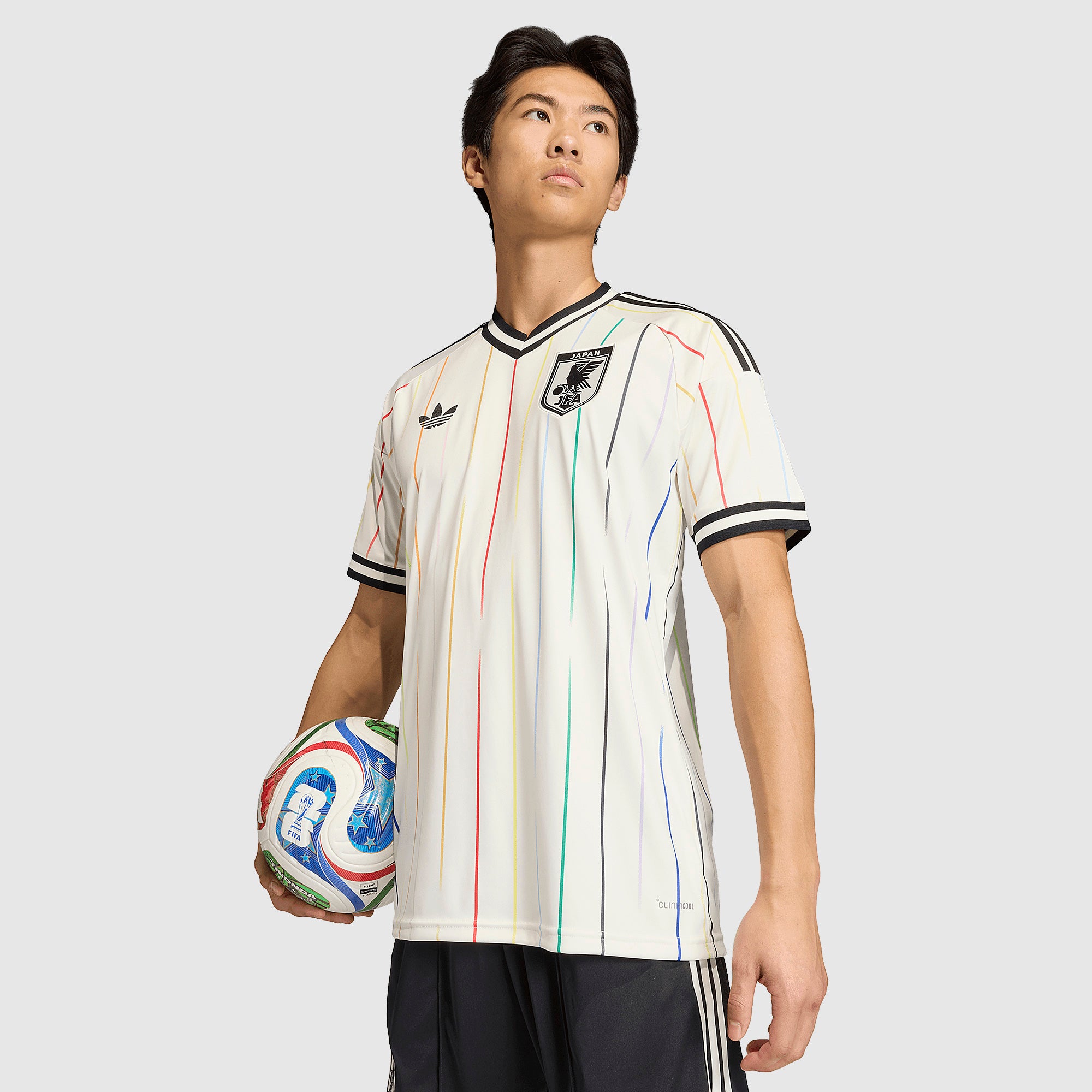 adidas Originals Japan 2026 Away Shirt - Off White/Black - Mens