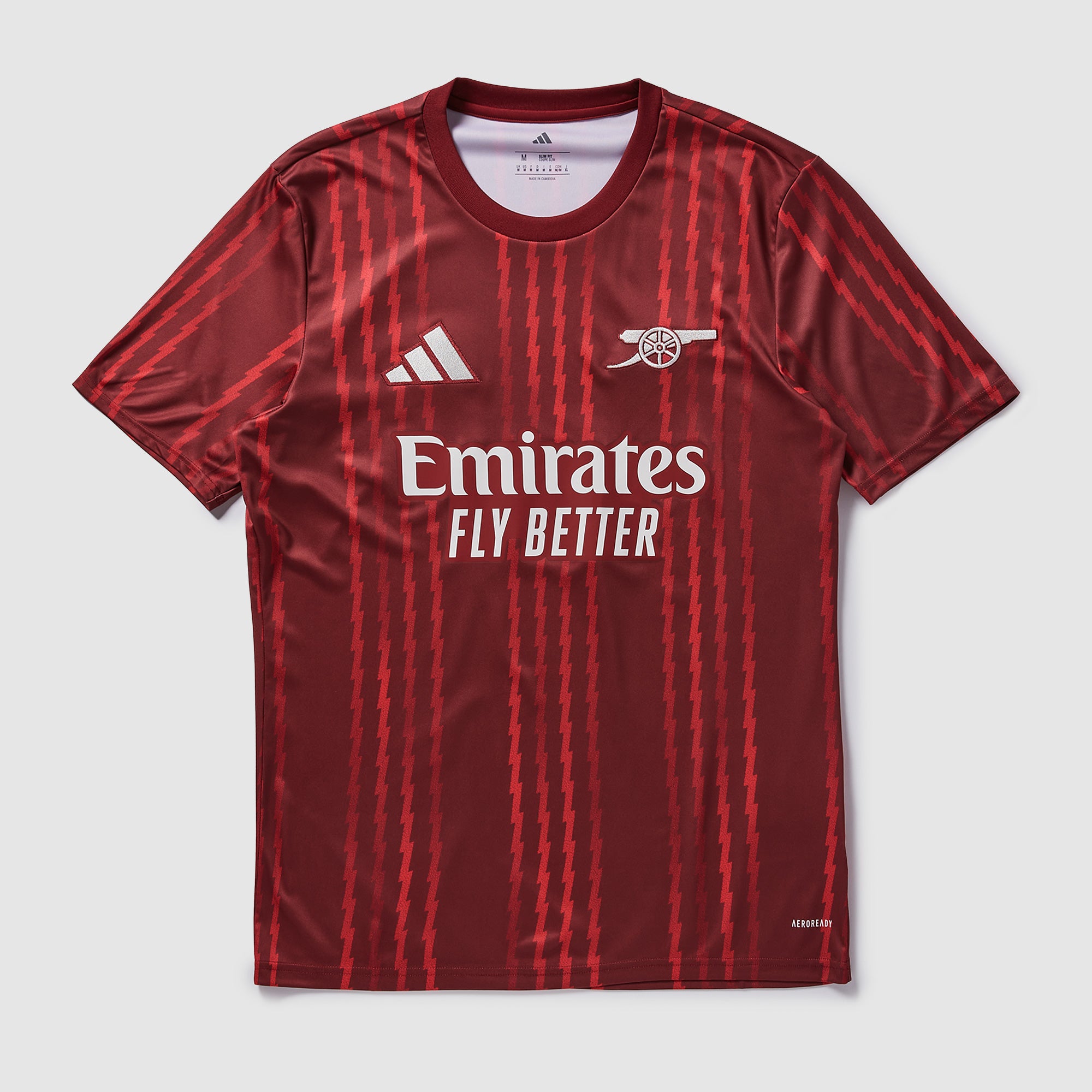 adidas Arsenal 25/26 Training Shirt - Aurora Ivy - Mens Replica
