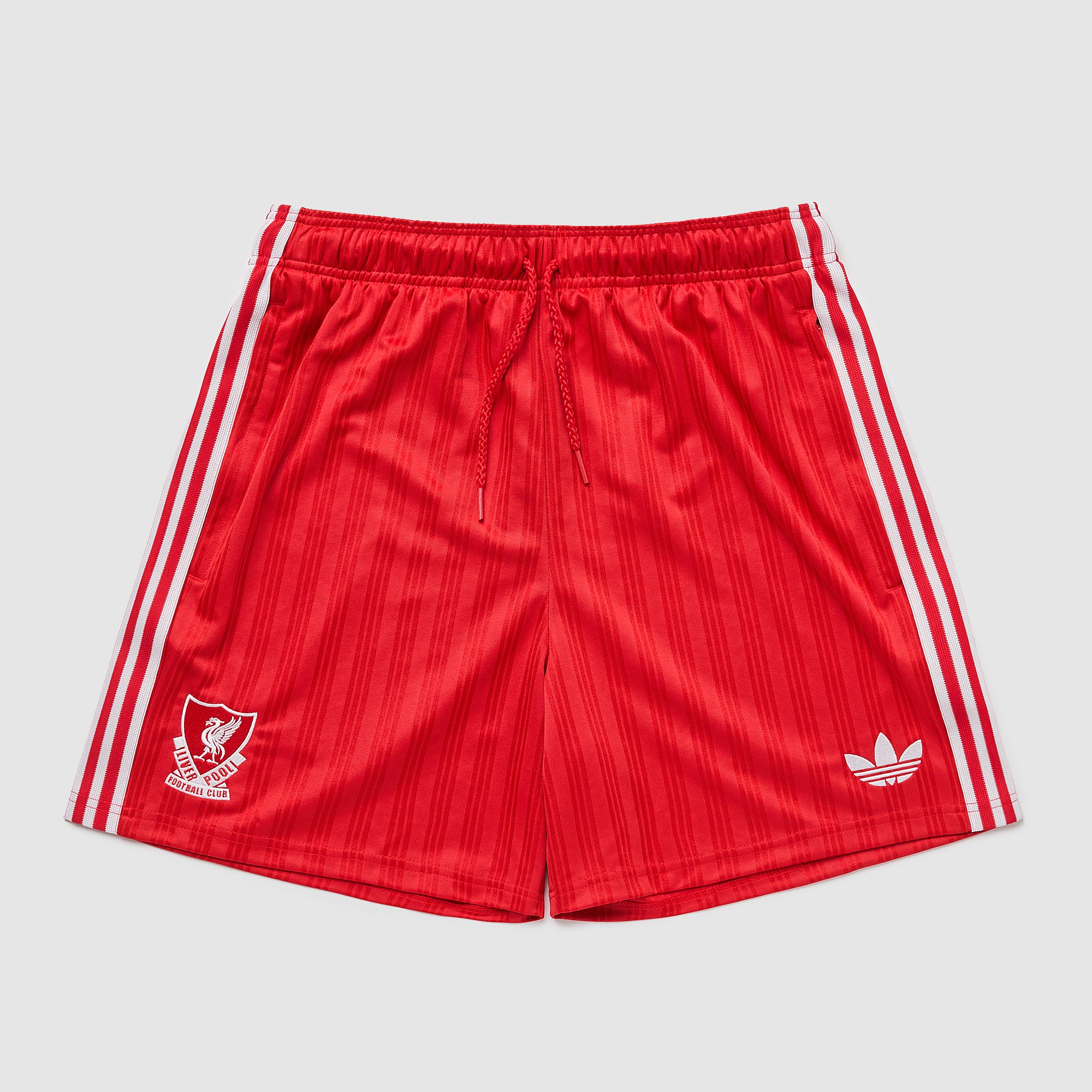 adidas Originals Liverpool 25/26 OG Shorts - Pure Ruby - Mens Replica