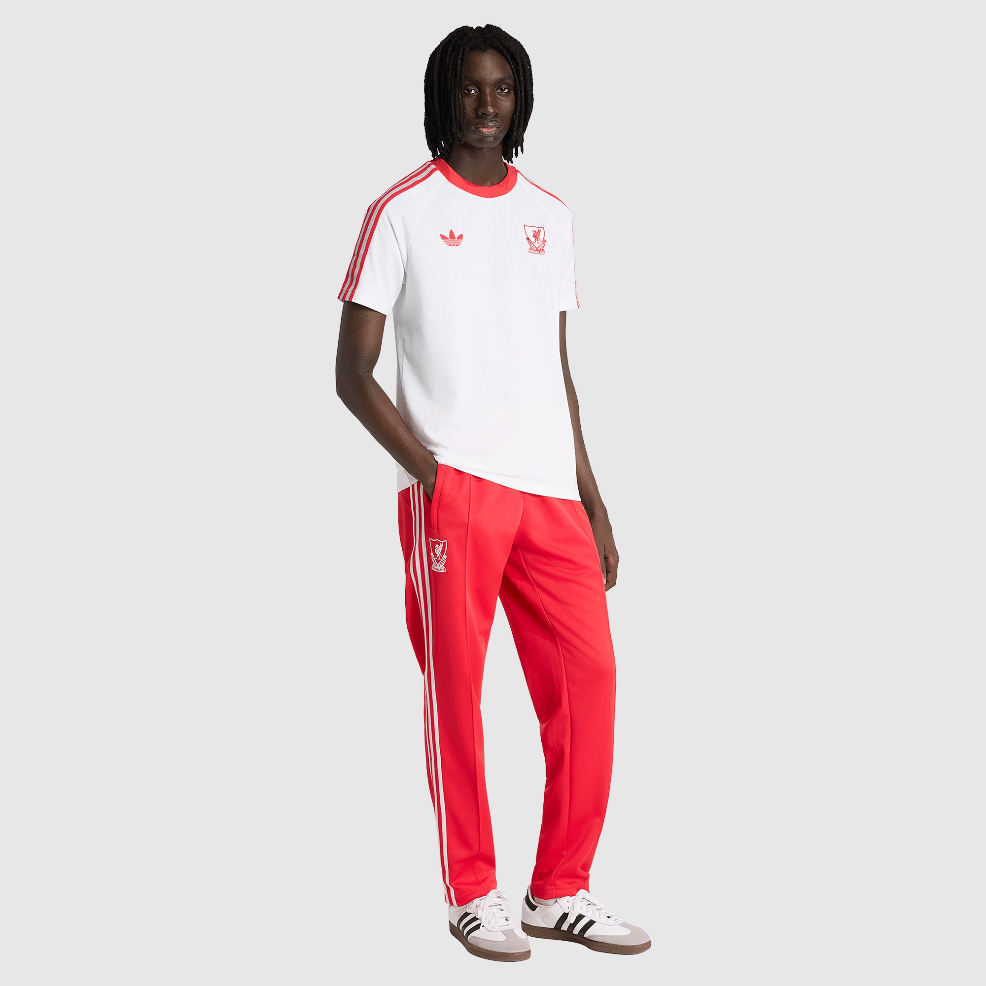 adidas Originals Liverpool 25/26 OG T-Shirt - White - Mens Replica