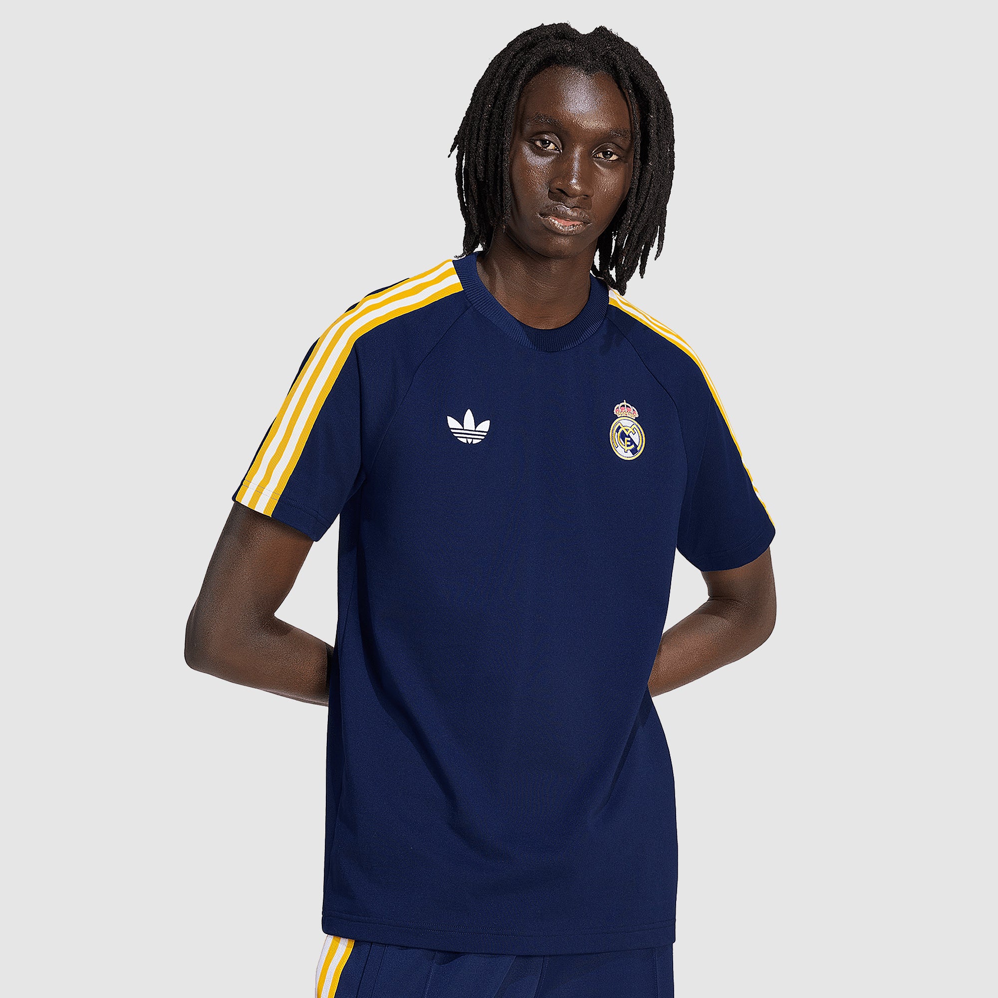 adidas Originals Real Madrid 25/26 OG Track Top - Dark Blue - Mens