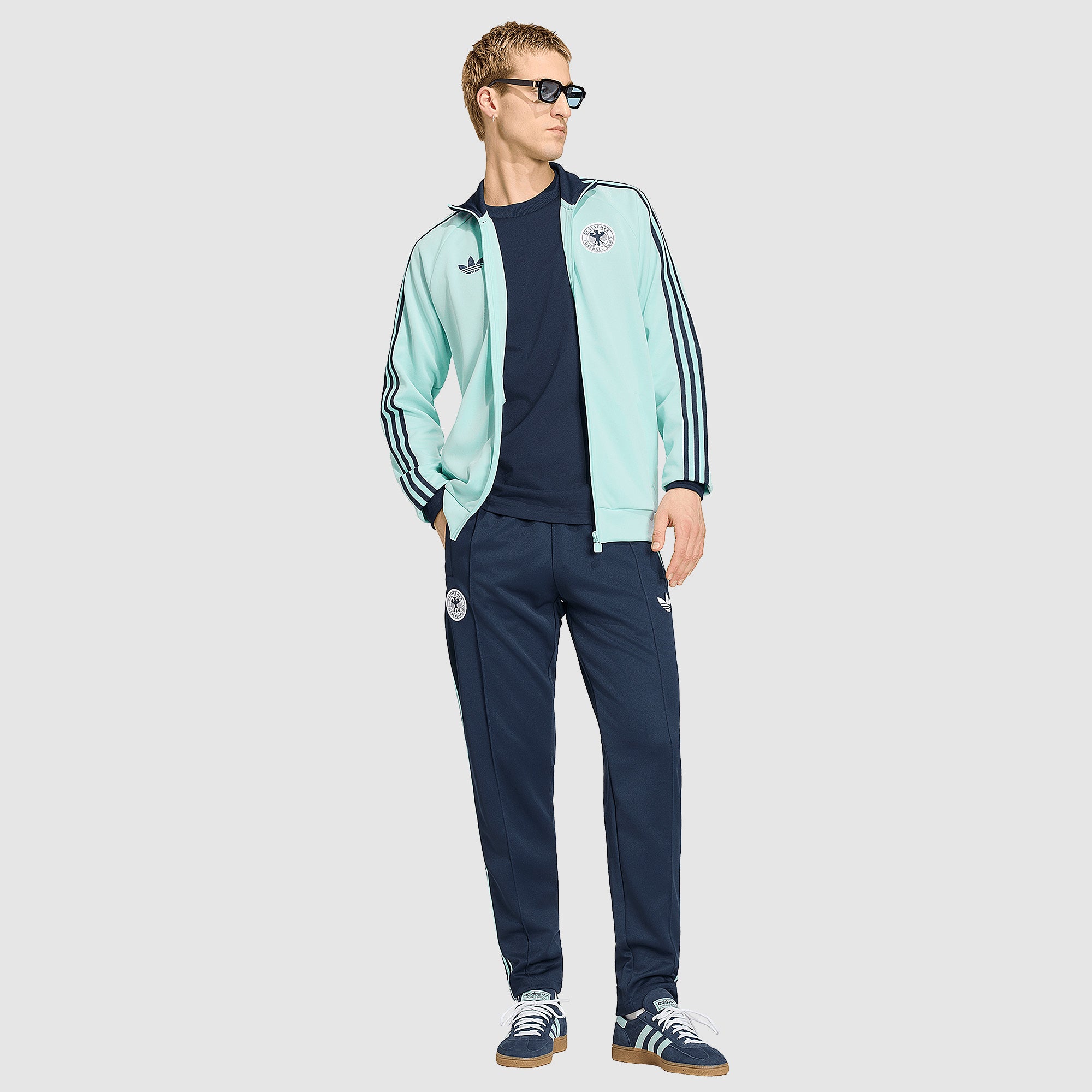 adidas Originals Germany 2026 OG Track Top - Semi Flash Aqua