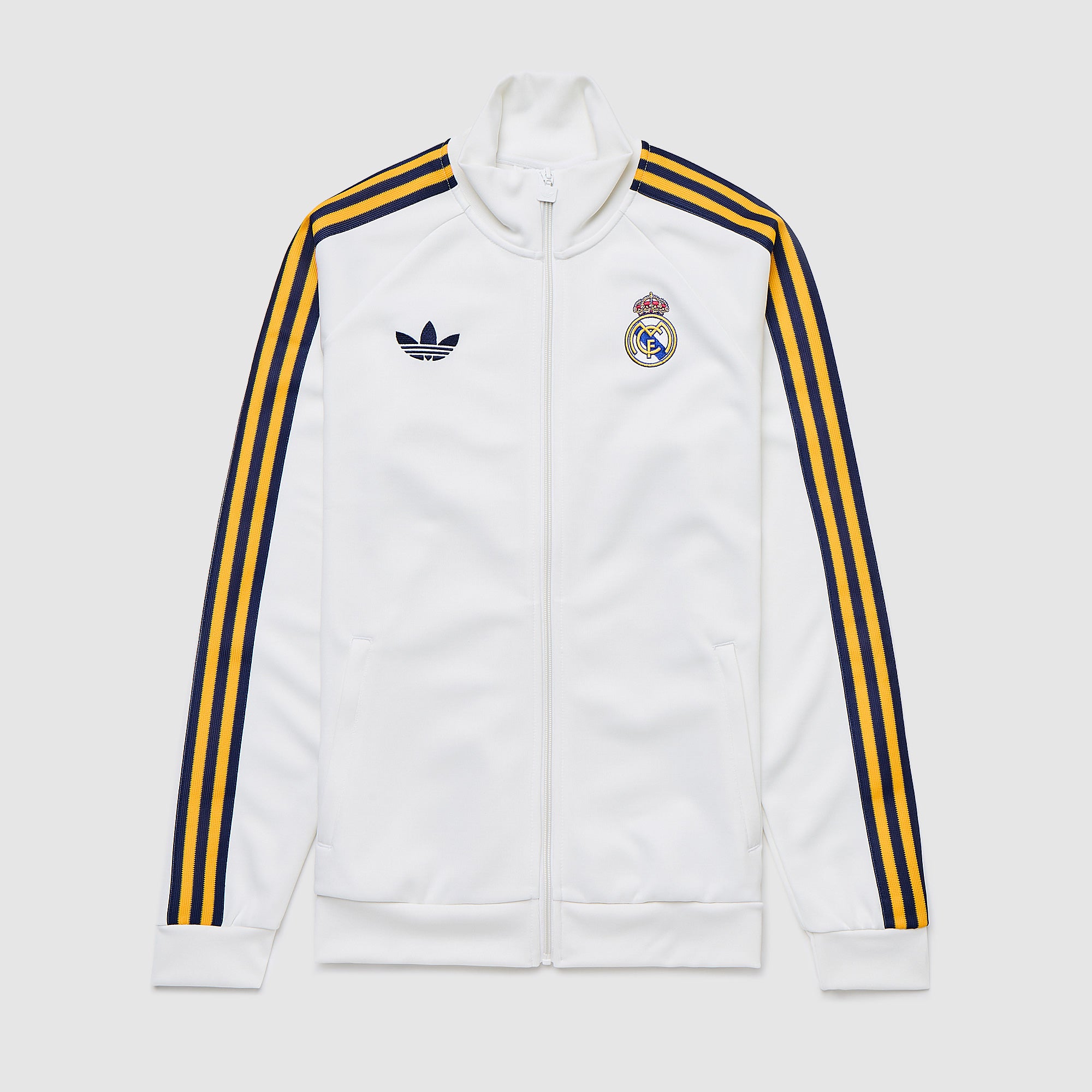 adidas Originals Real Madrid 25/26 OG Track Top - White - Mens Replica