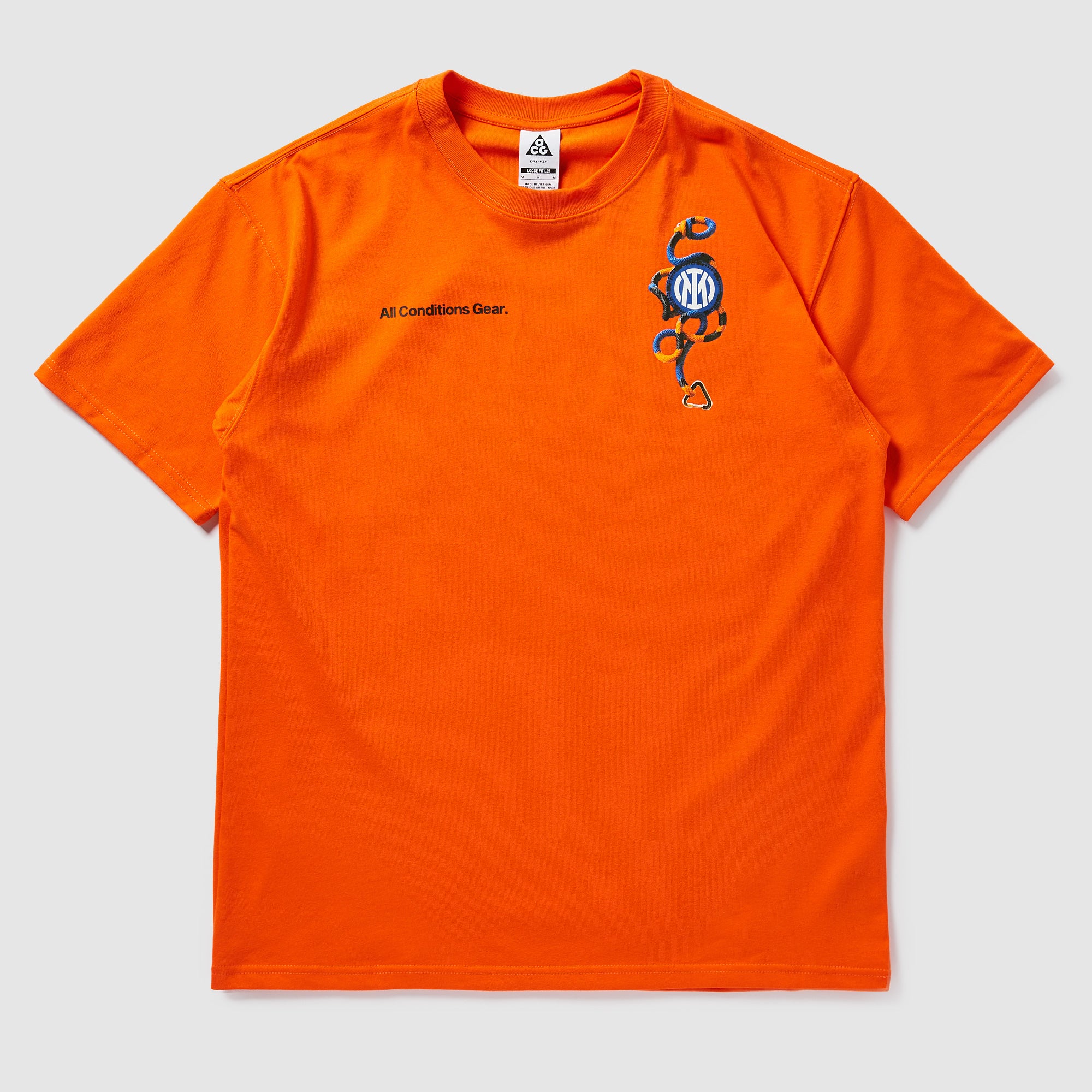 Nike Inter Milan 25/26 Dri-FIT ACG T-Shirt - Safety Orange - Mens