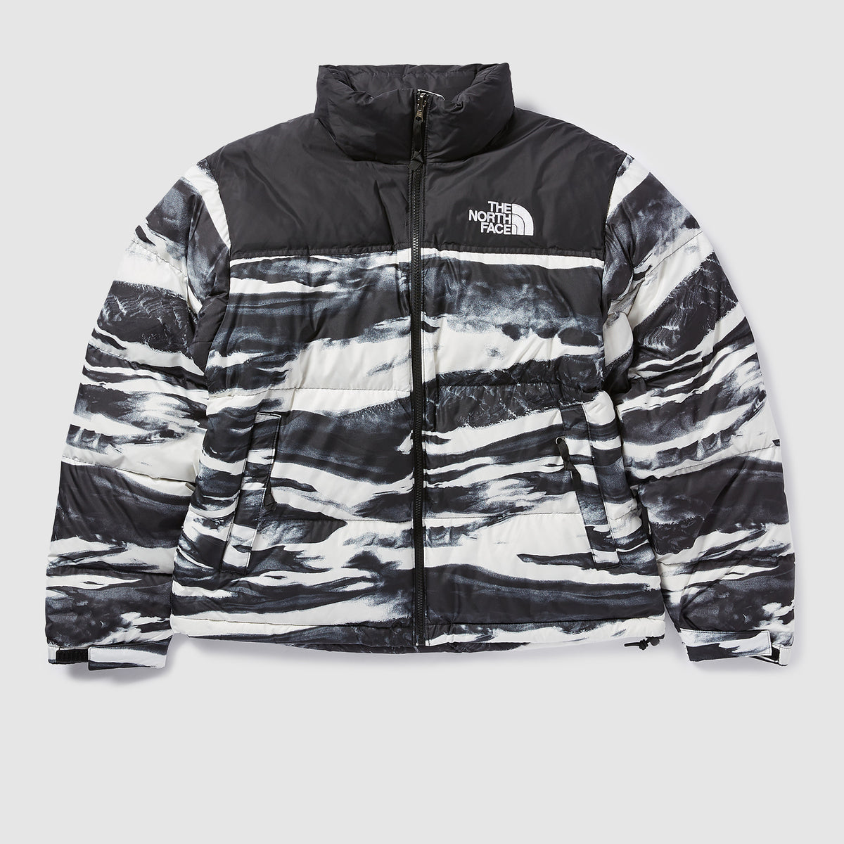 The North Face 96 Retro Nuptse Jacket - Black Edge - Tops - Mens 