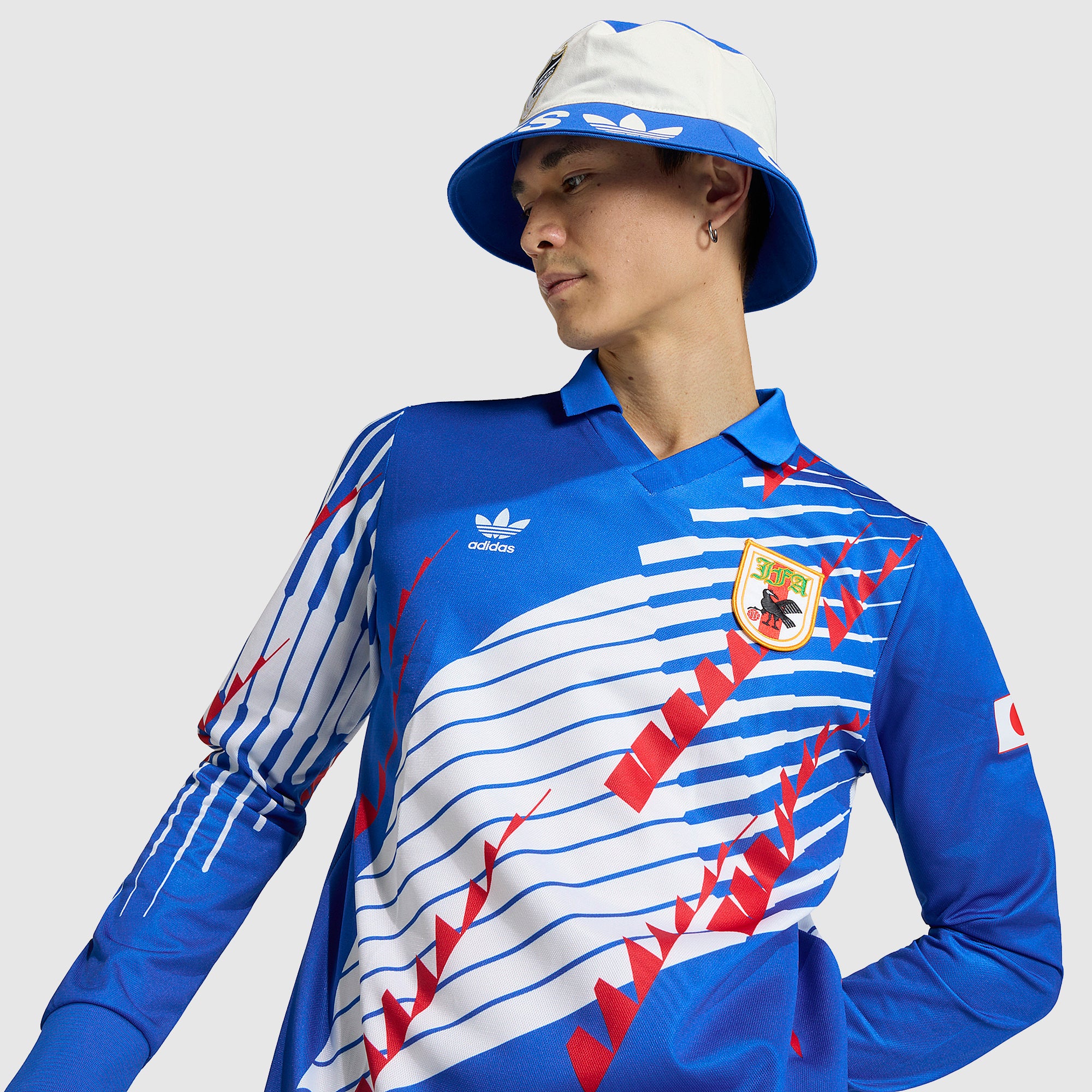 adidas Originals Japan 1993 Home Shirt - Blue - Mens Replica