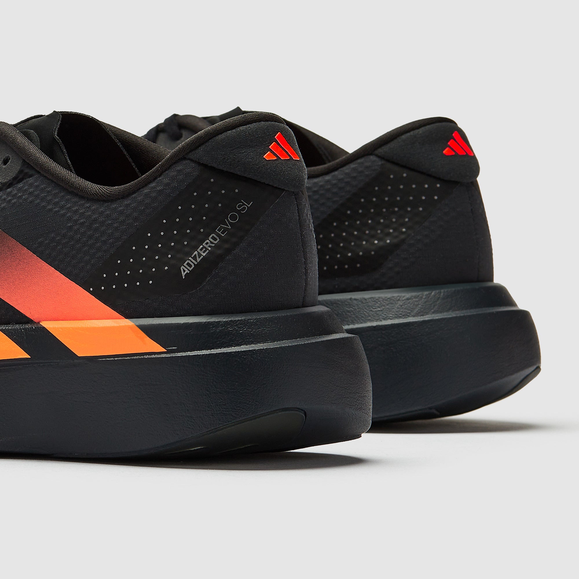 スパイク・シューズ adidas Adizero Evo SL Woven Black/Orange adidas Adizero EVO SL Woven KJ1995 Carbon Black Lucid Orange Men