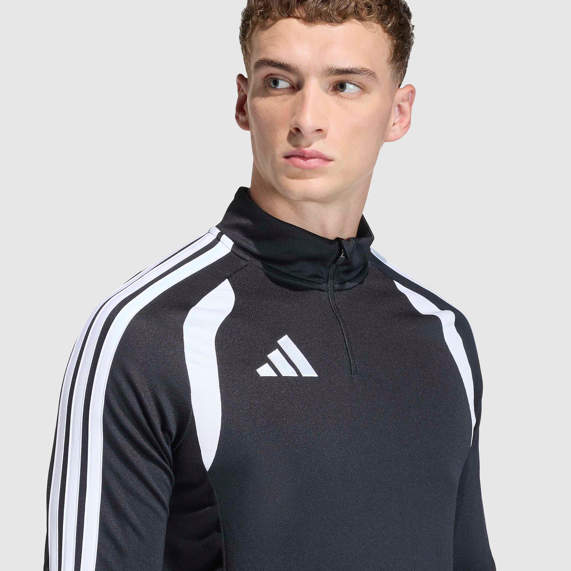 adidas Tiro 26 League Slim-Fit 1/4-Zip Training Top - Black/White