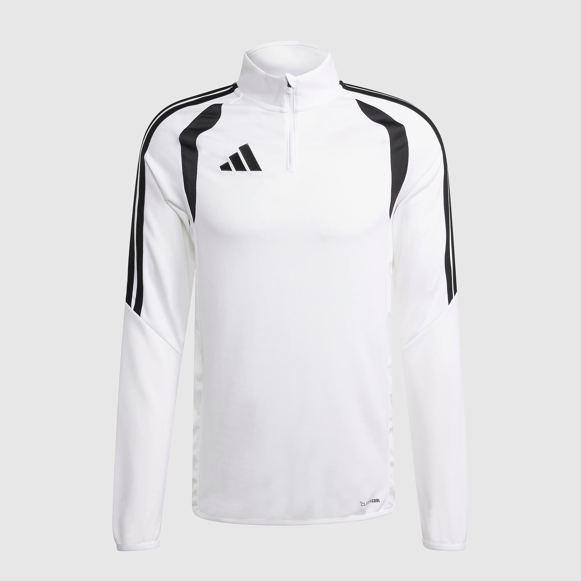 【tiro〜①】 adidas Tiro 26 League Slim-Fit 1/4-Zip Training Top - White/Black