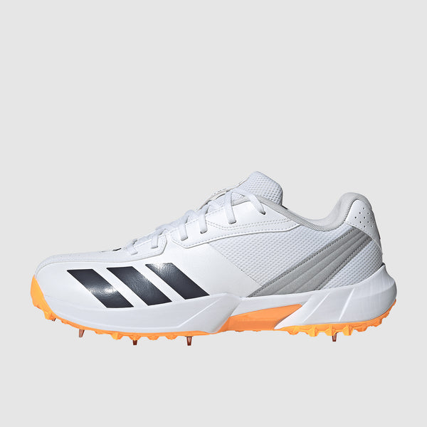 adidas 22YDS Cricket Spikes - Crystal Sky/Pure Ruby/Dark Blue