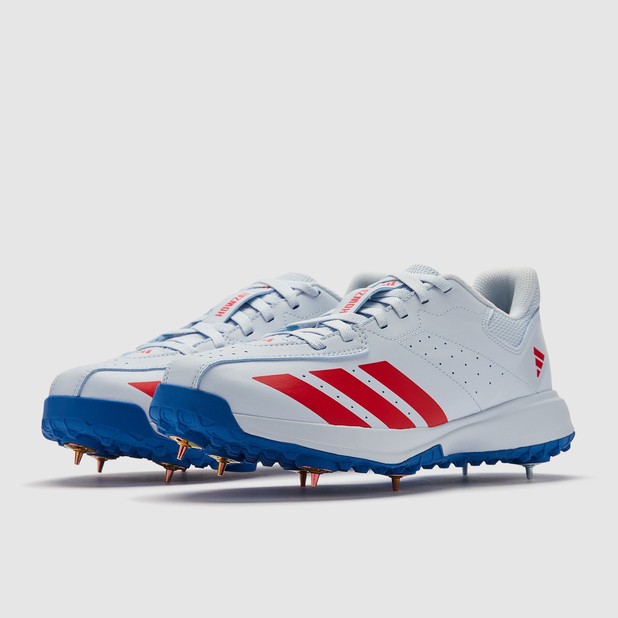 adidas gazelle silver green womens adidas Adizero Boost SL22 Cricket Spikes - White main image 1