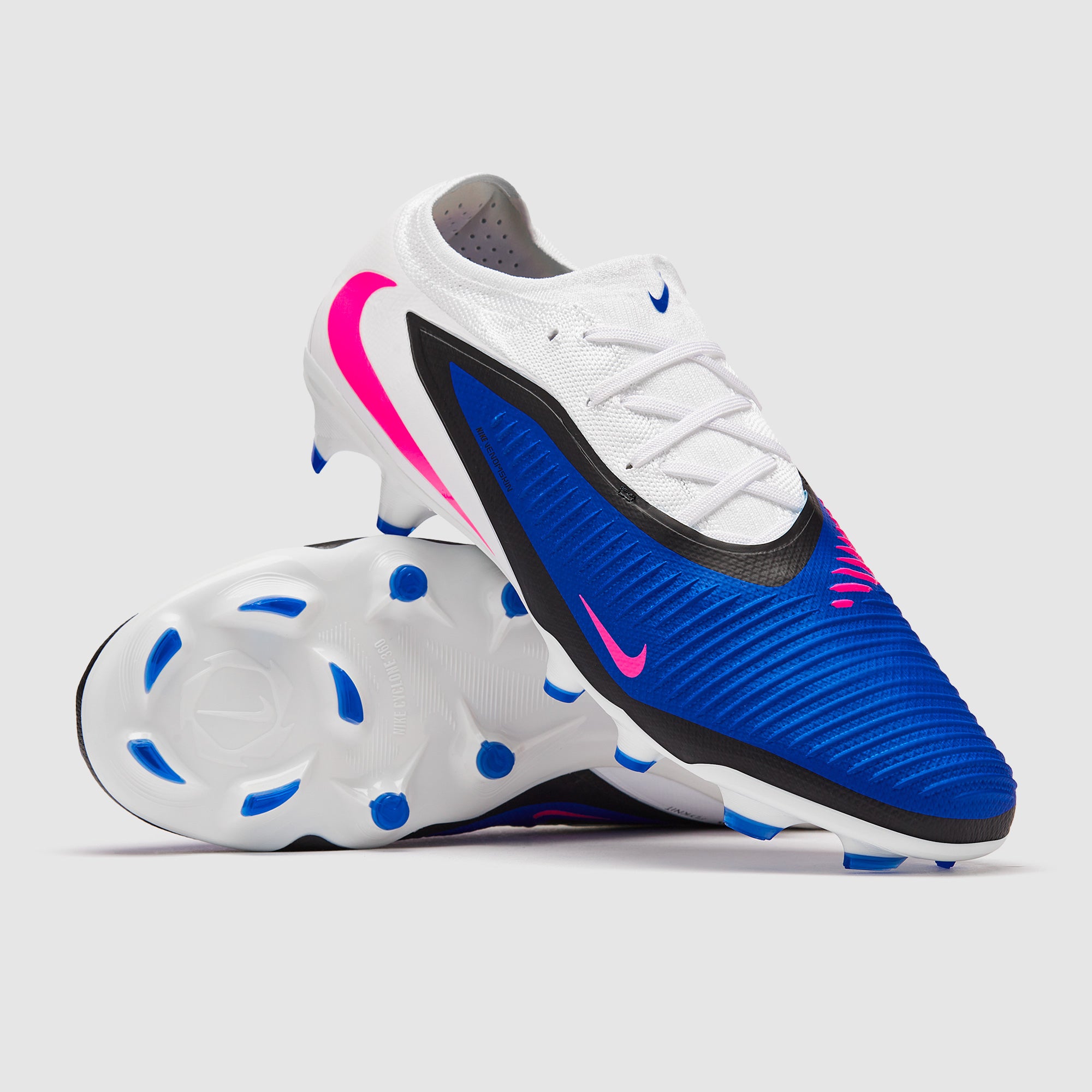 Nike Phantom 6 Low Pro Firm Ground - Racer Blue/Pink Blast/White