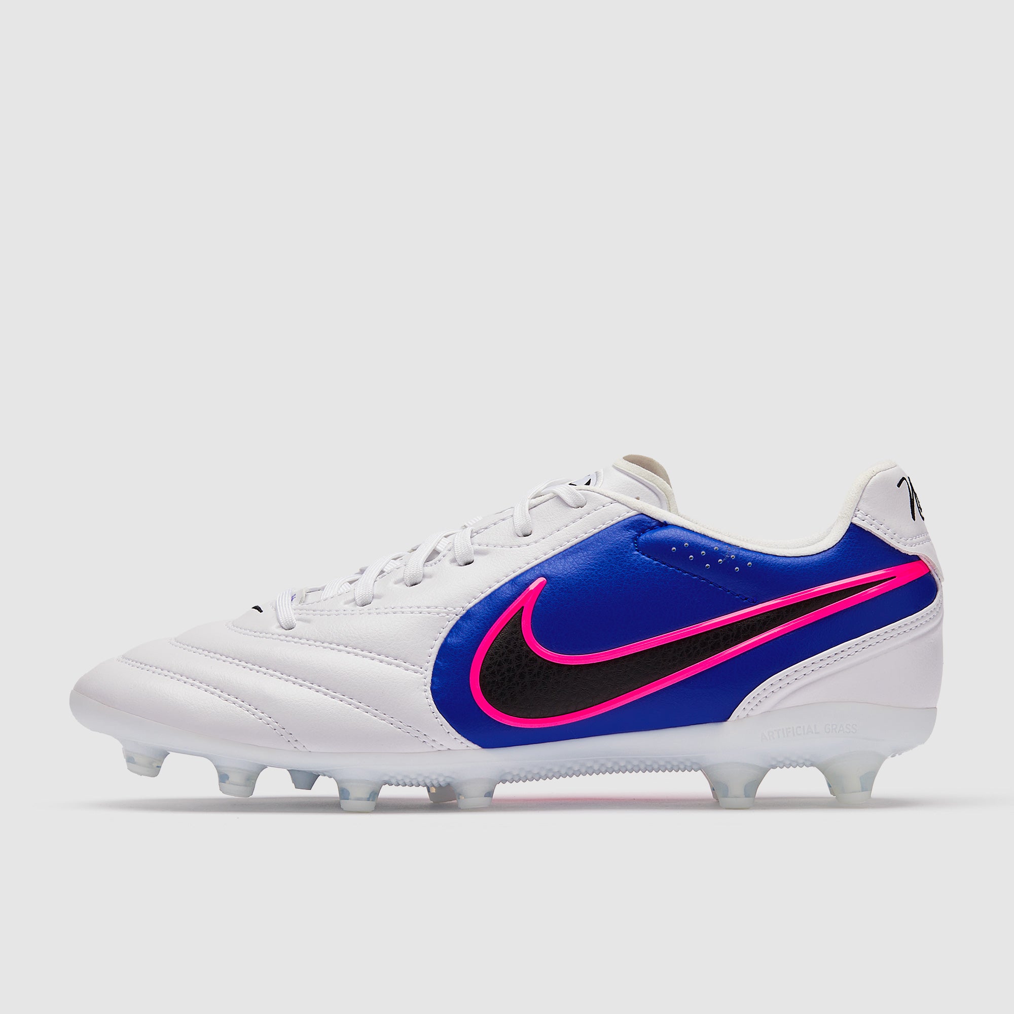 Nike Tiempo Ligera Pro Artificial Grass - White/Black/Racer Blue