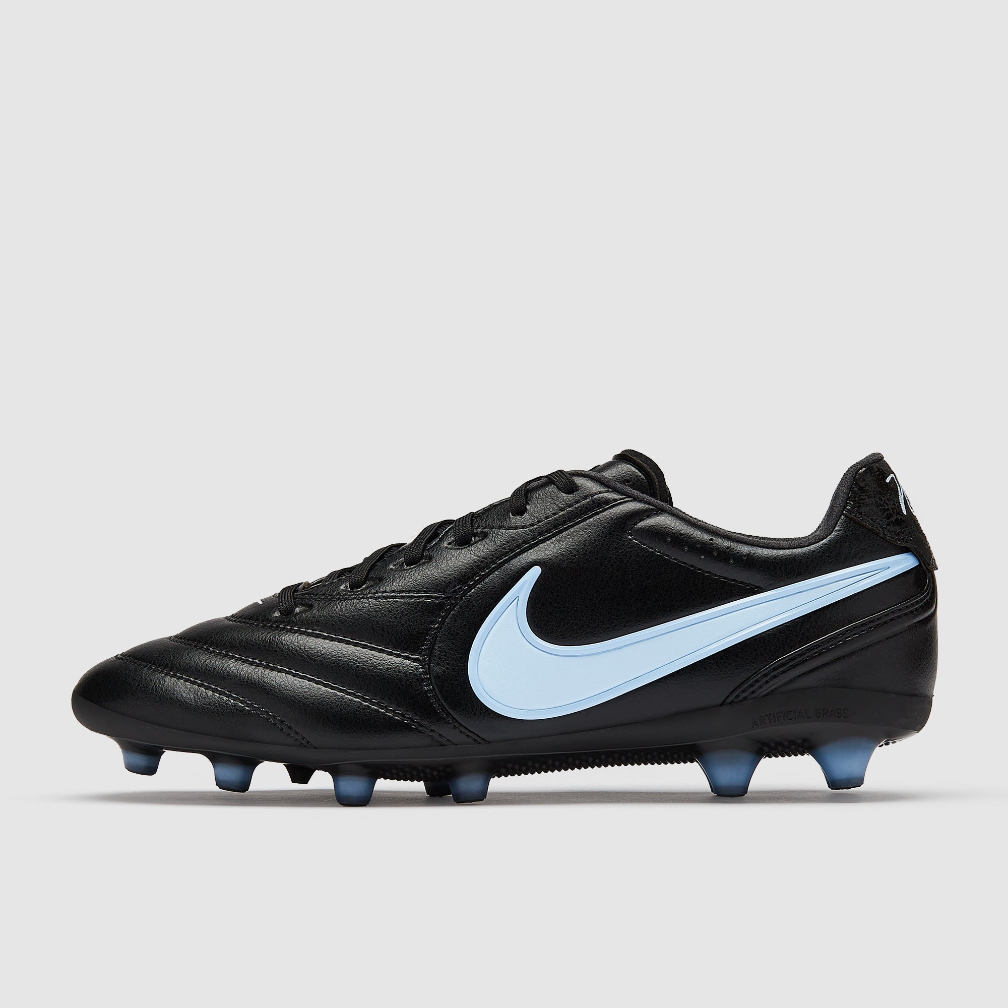 Nike Tiempo Ligera Pro Artificial Grass - Black/Obsidian/Ice Blue