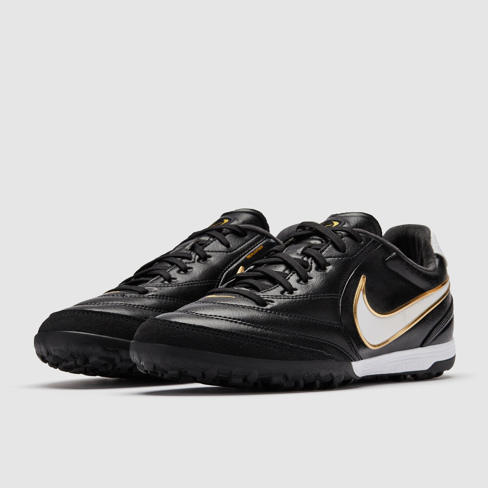 Nike Tiempo Ligera Pro Turf - Black/White - Adult Boots