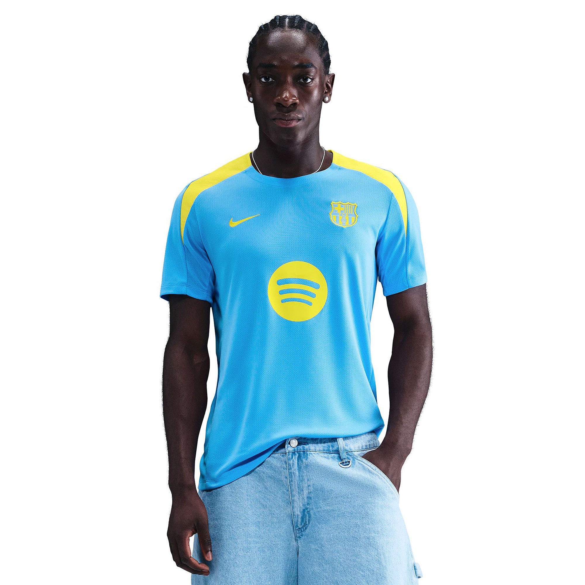 Nike FC Barcelona 21/22 Away Stadium SS Shirt - Purple Pulse/Dtm
