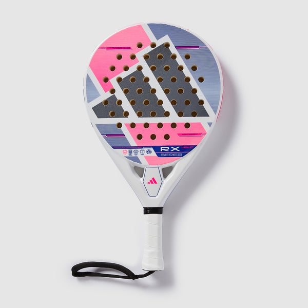 Pink Adidas Racket adidas RX Series Light 2026 Padel Racket - White/Pink - Adult Padel Rackets