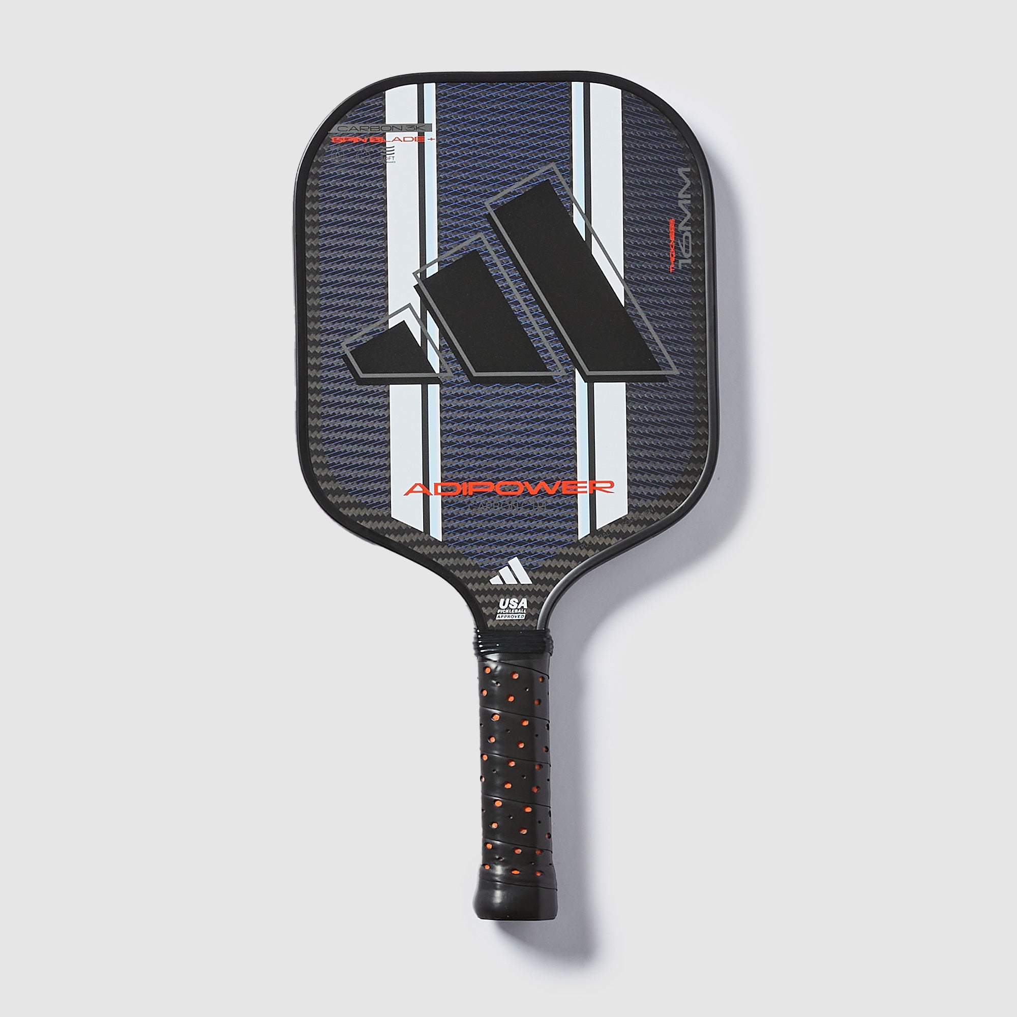 adidas adipower Carbon CTRL 3.3 Pickleball Paddle - Black/White