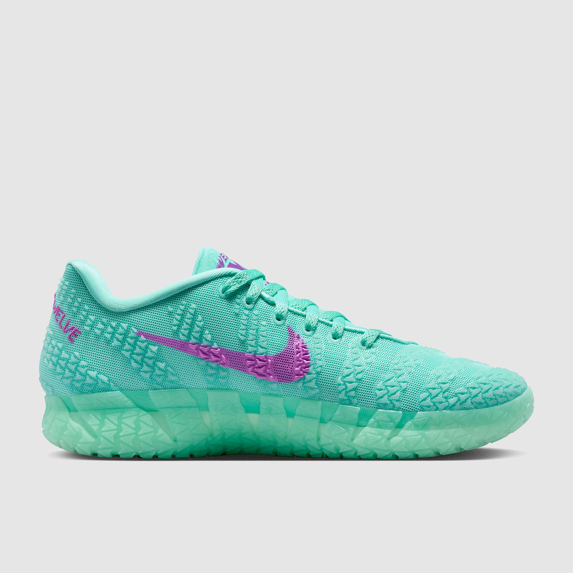 Nike Ja 3 - Bleached Turq/Safety Orange/Vivid Purple - Mens Shoes