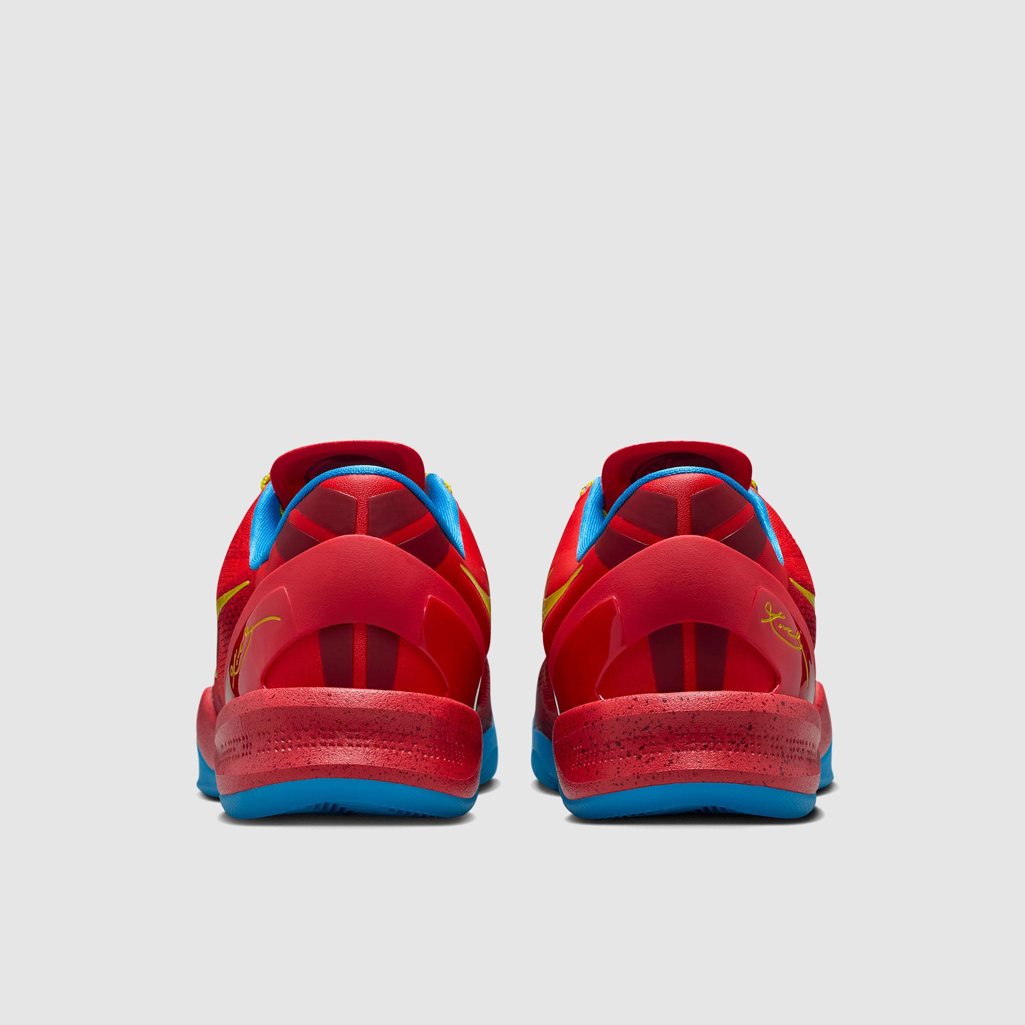 Nike Kobe 8 Protro - Lt Crimson/Bright Citron/Vivid Blue - Mens Shoes