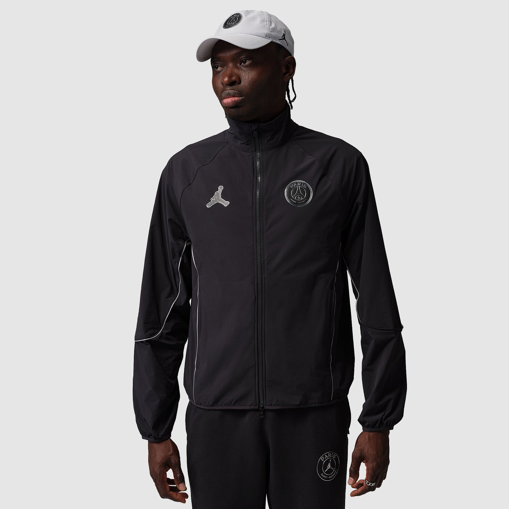 Jordan Paris Saint-Germain 25/26 Dri-FIT Anthem Jacket - Oil Grey