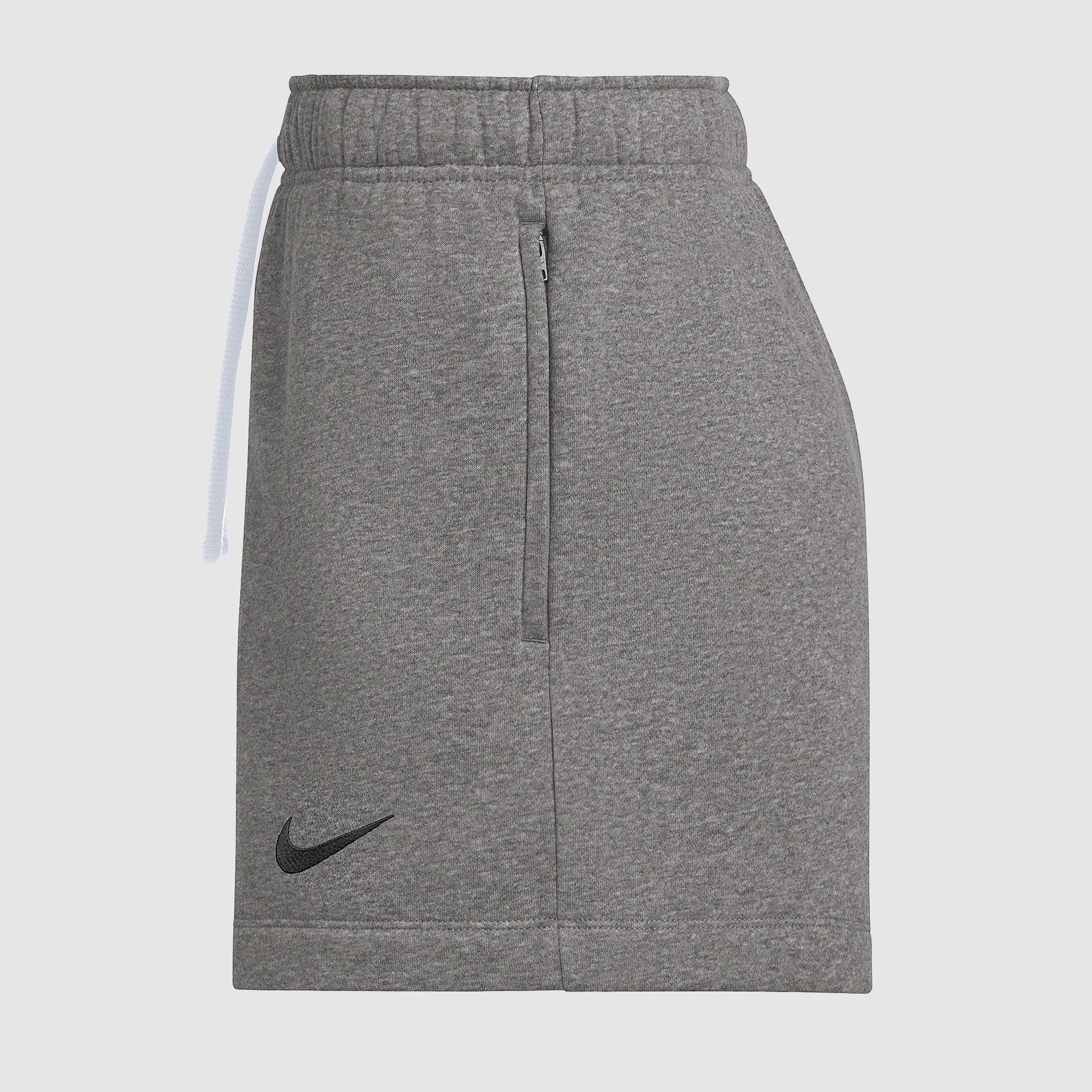 Nike Park 26 Loose-Fit Zip-Pocket Fleece Shorts - Charcoal Heather