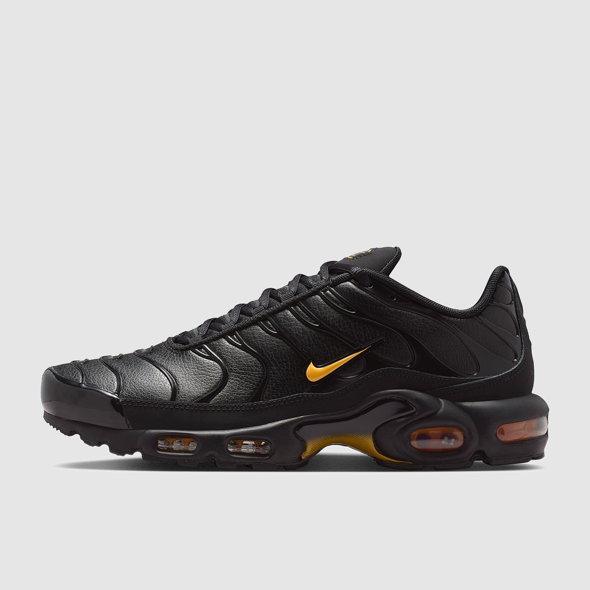 靴 Nike Air Max Plus PRM Black/Laser Orange Nike Sportswear Air Max Plus Premium - Black/Laser Orange