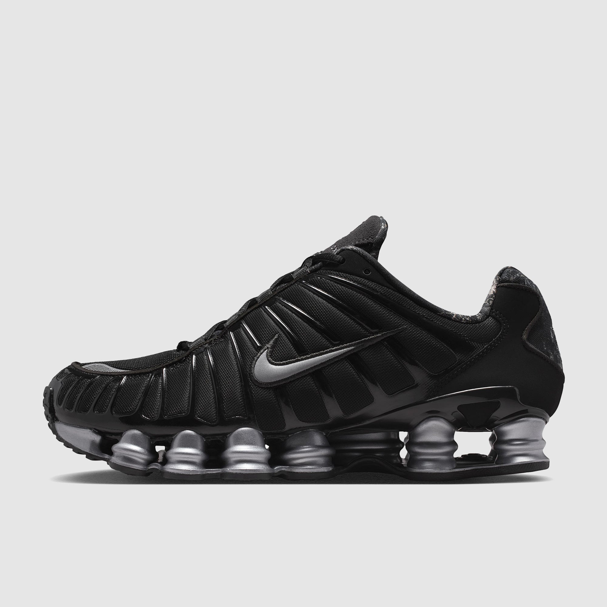 靴 NIKE SHOX TL *010 BLACK/DK SMOKE GREY Nike Sportswear Shox TL - Black/Dark Smoke Grey/Metallic Cool Grey