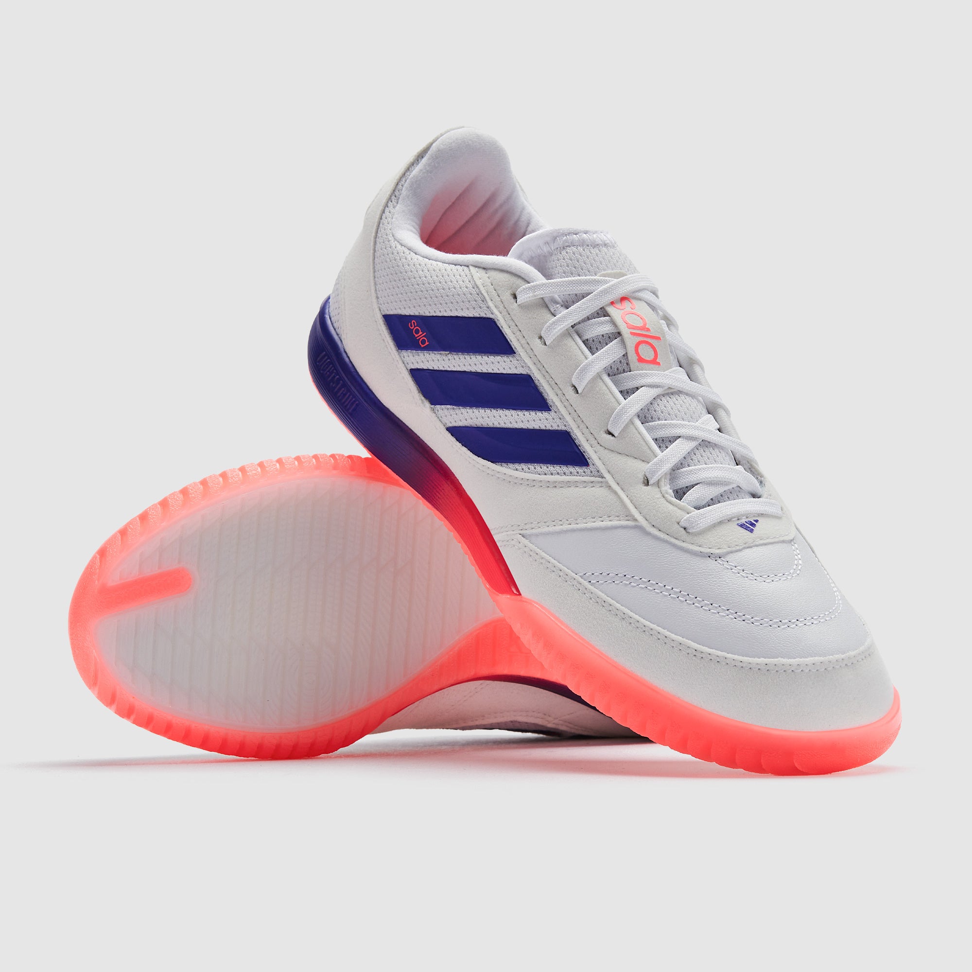 adidas Super Sala III - Ftwr White/Lucid Ray Blue/Solar Yellow