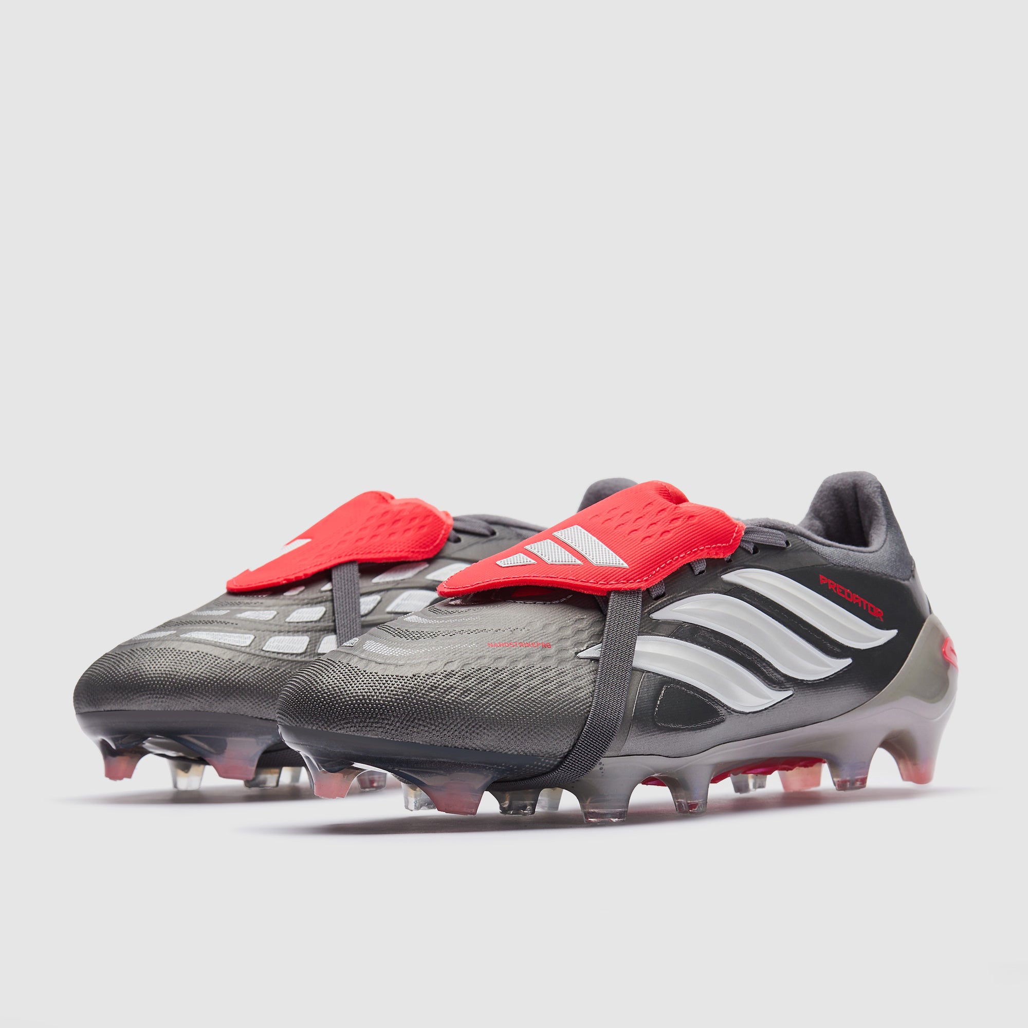 adidas Predator Pro Tongue Firm Ground - Iron Met./Zero Met./Lucid