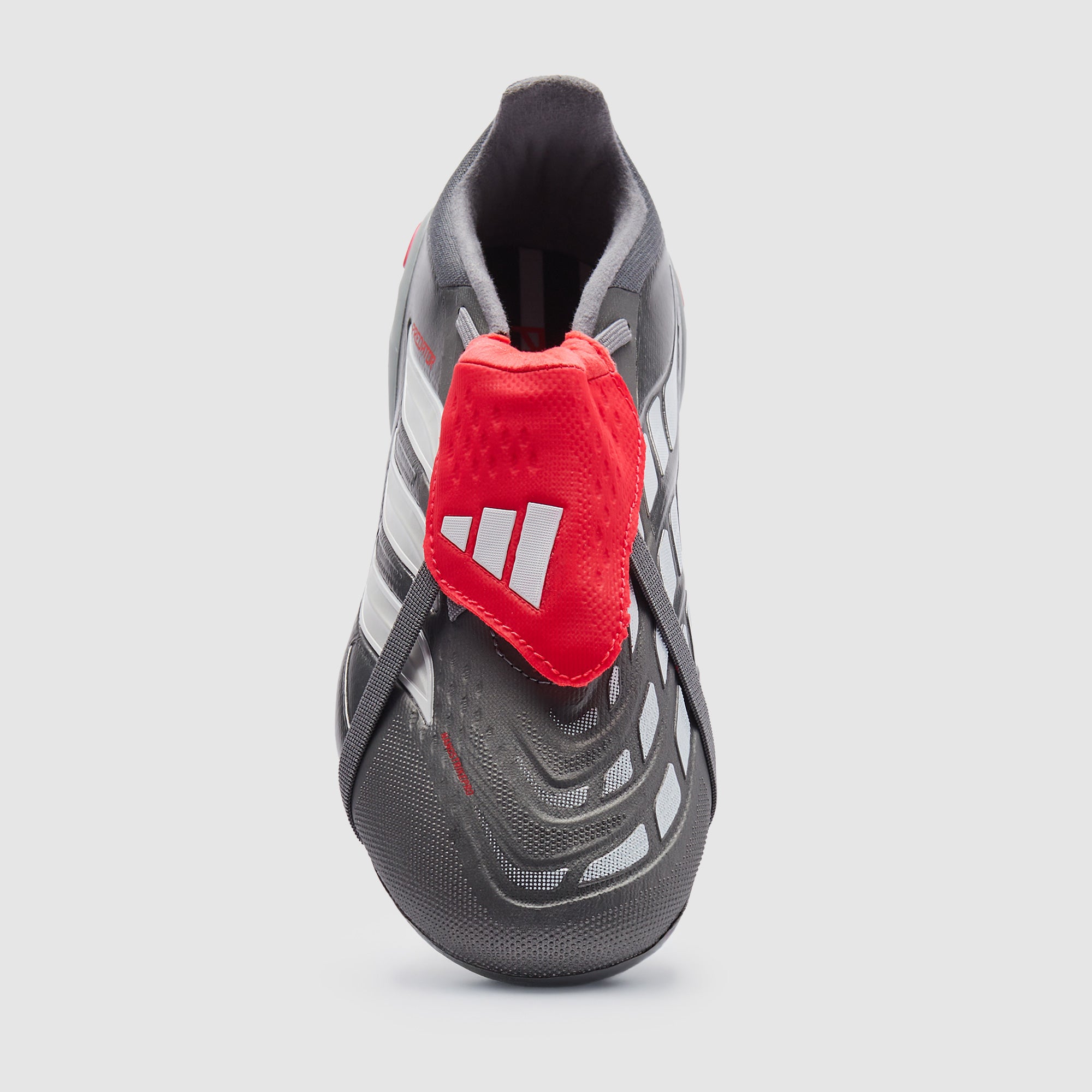 adidas Kids Predator Elite Tongue Firm Ground - Iron Met./Zero Met
