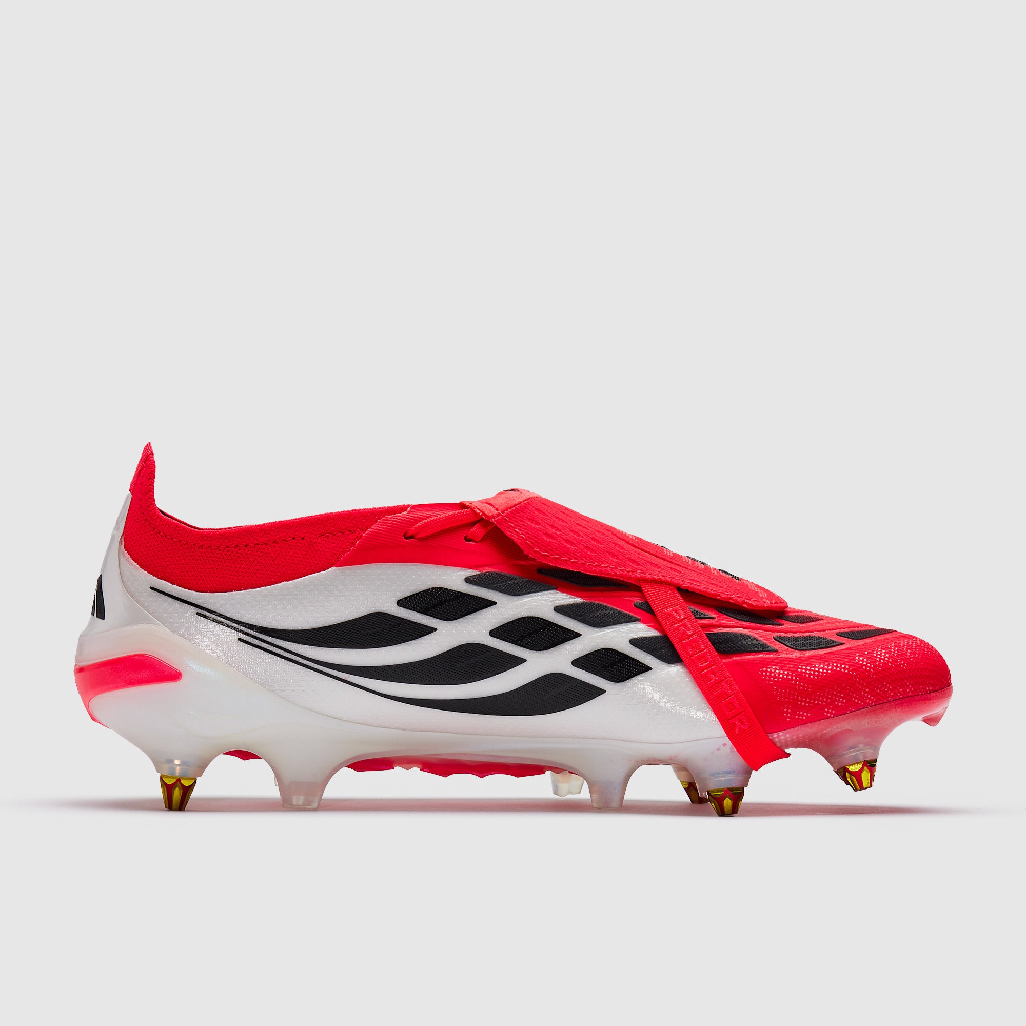 adidas Predator Elite Tongue Soft Ground - Lucid Red/Core Black