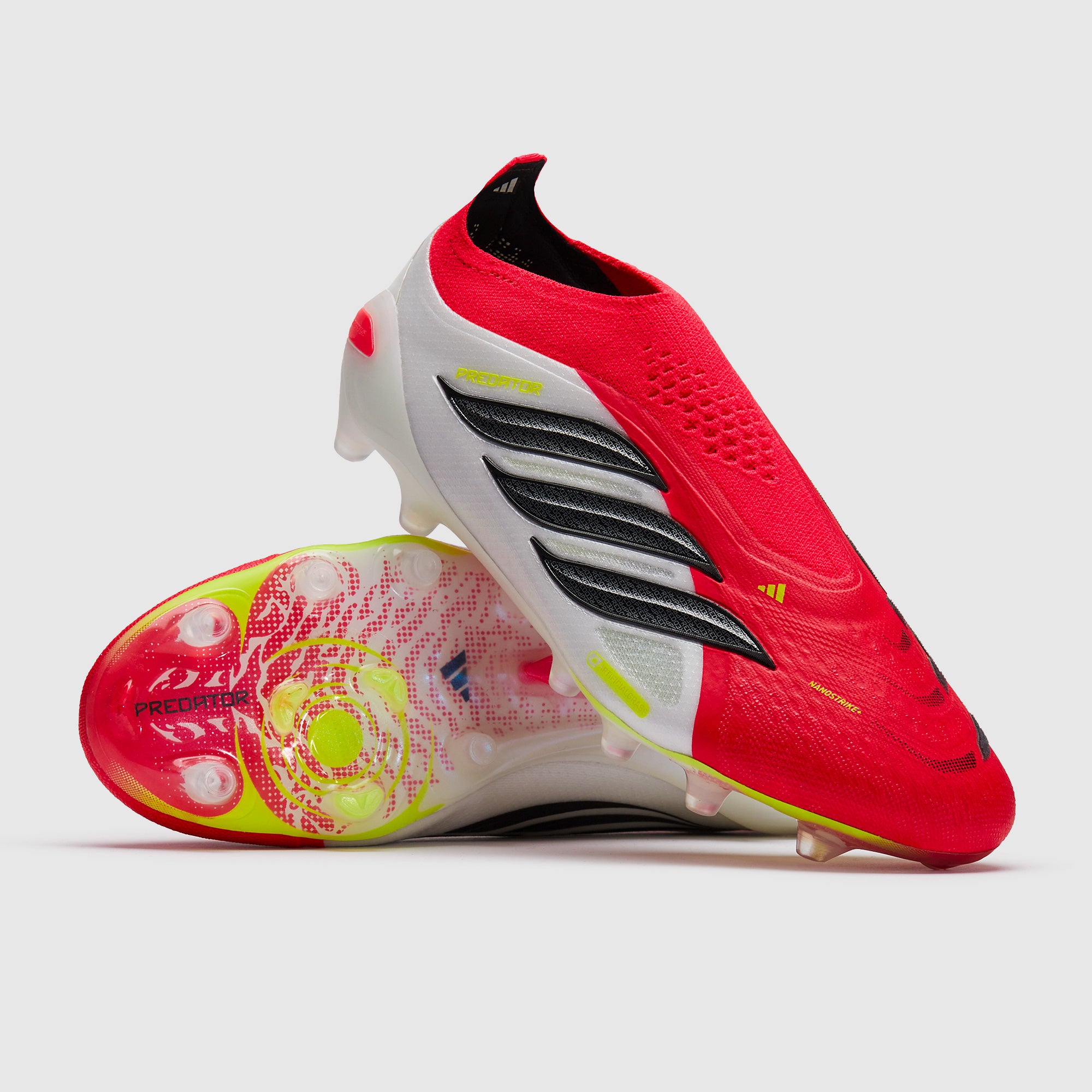 adidas Predator Elite Laceless Artificial Grass - Lucid Red/Core adidas Predator Elite Laceless Artificial Grass - Lucid Red/Core