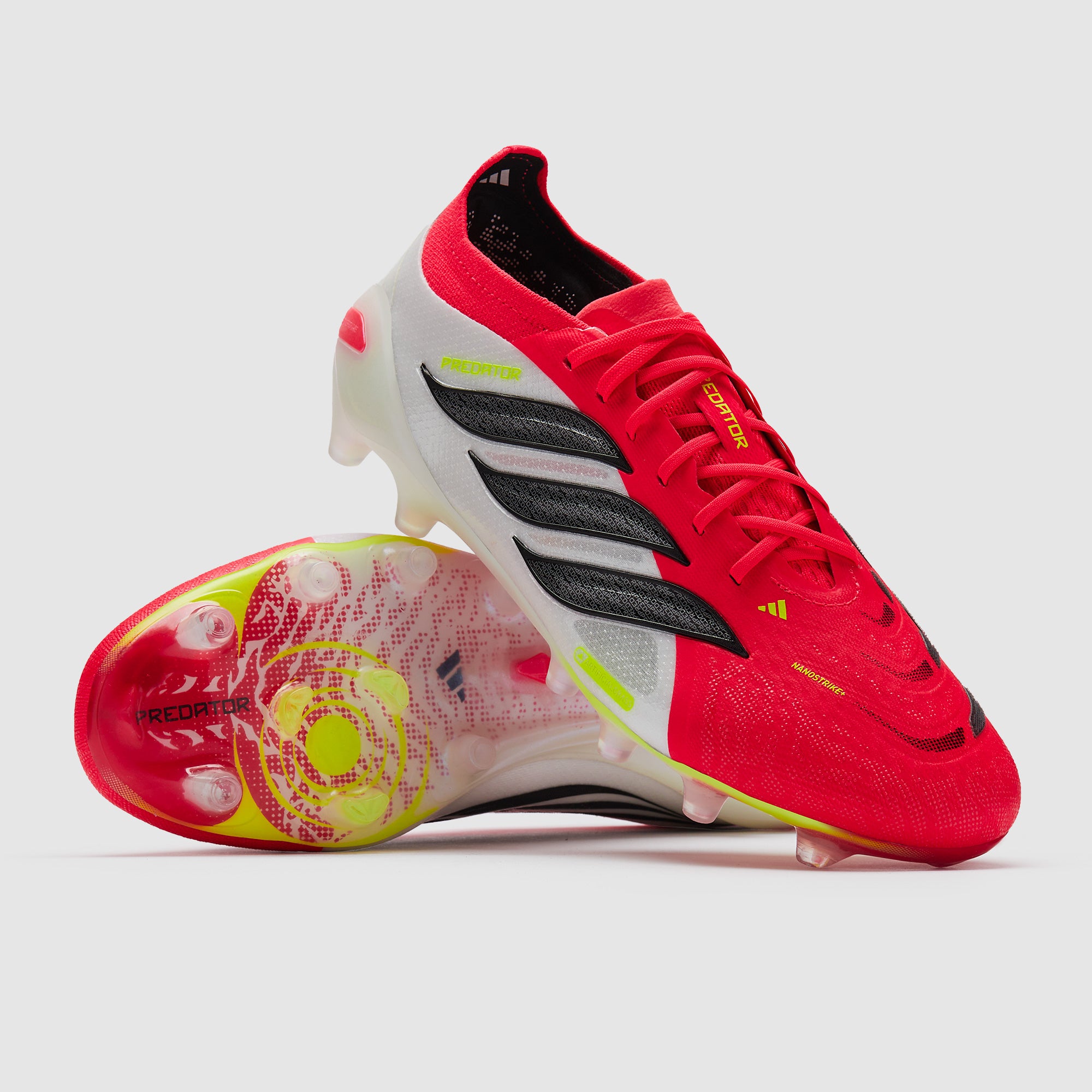 adidas Predator Elite Laceless Artificial Grass - Lucid Red/Core