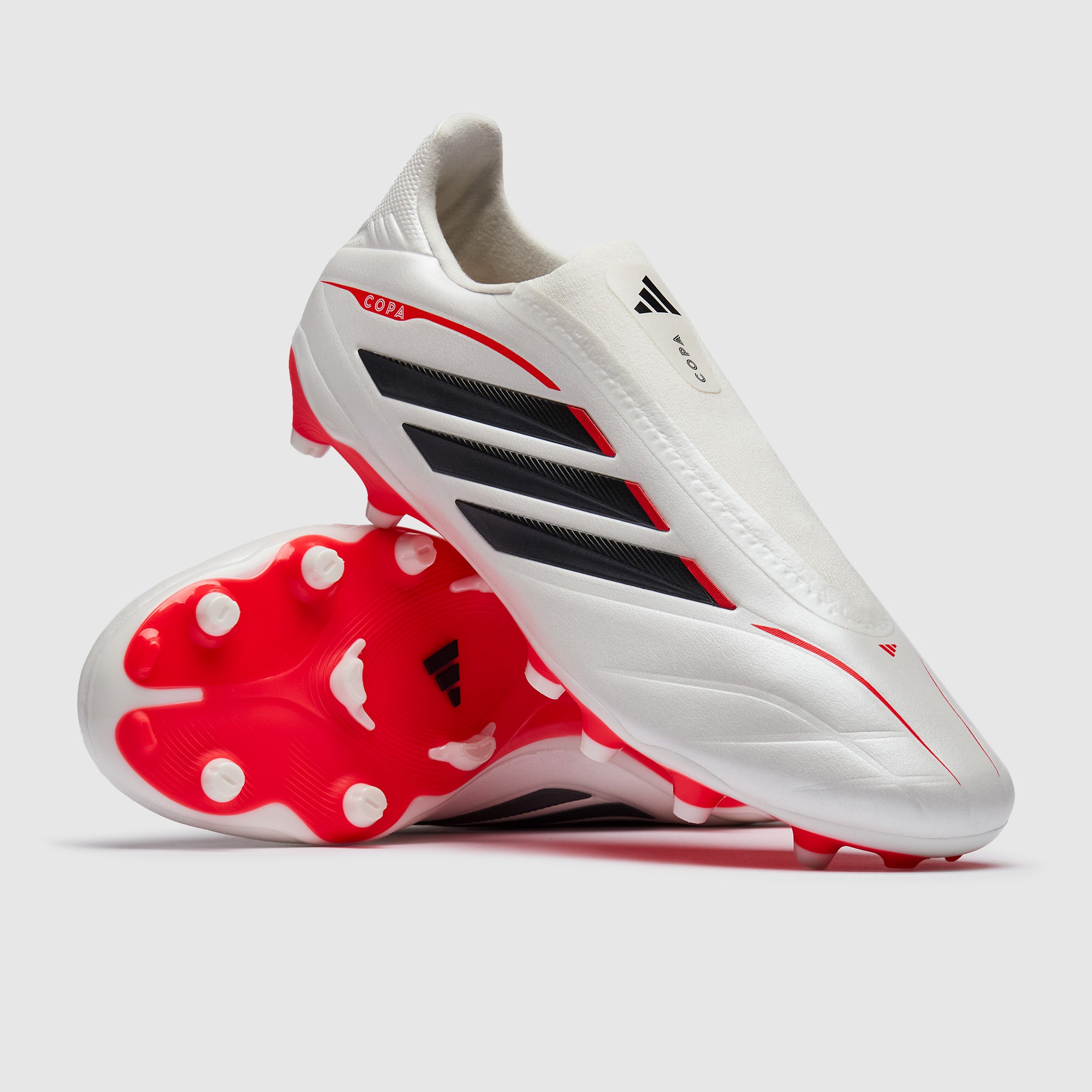 adidas Copa Pure IV League Laceless Firm Ground - Zero Met./Core