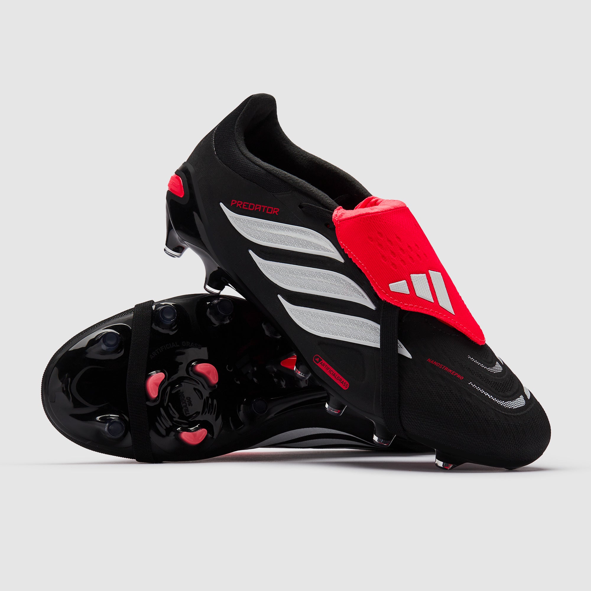 adidas Predator League Tongue Firm Ground - Core Black/Ftwr White