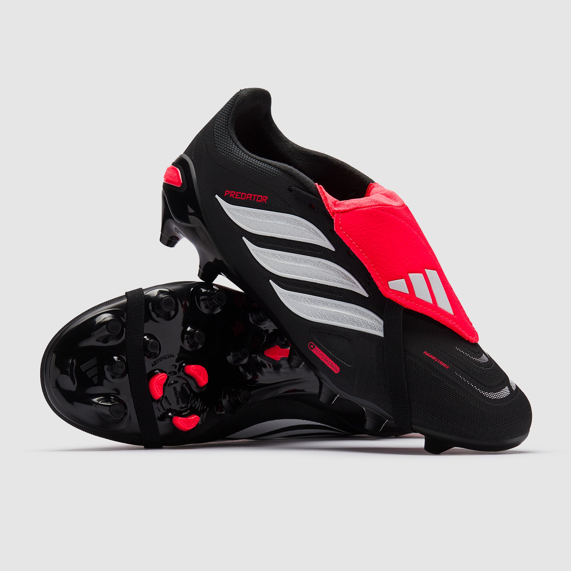 adidas Predator League Tongue Artificial Grass - Core Black/Ftwr