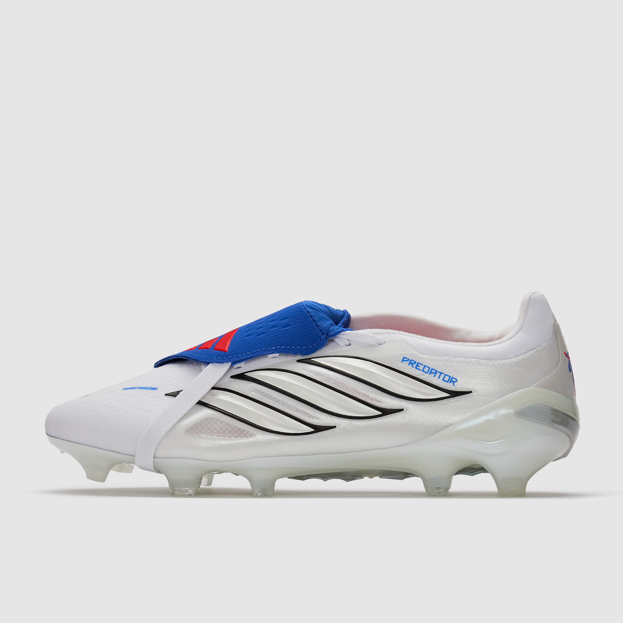 adidas Predator Pro Tongue Firm Ground - Ftwr White/Zero Met./Team