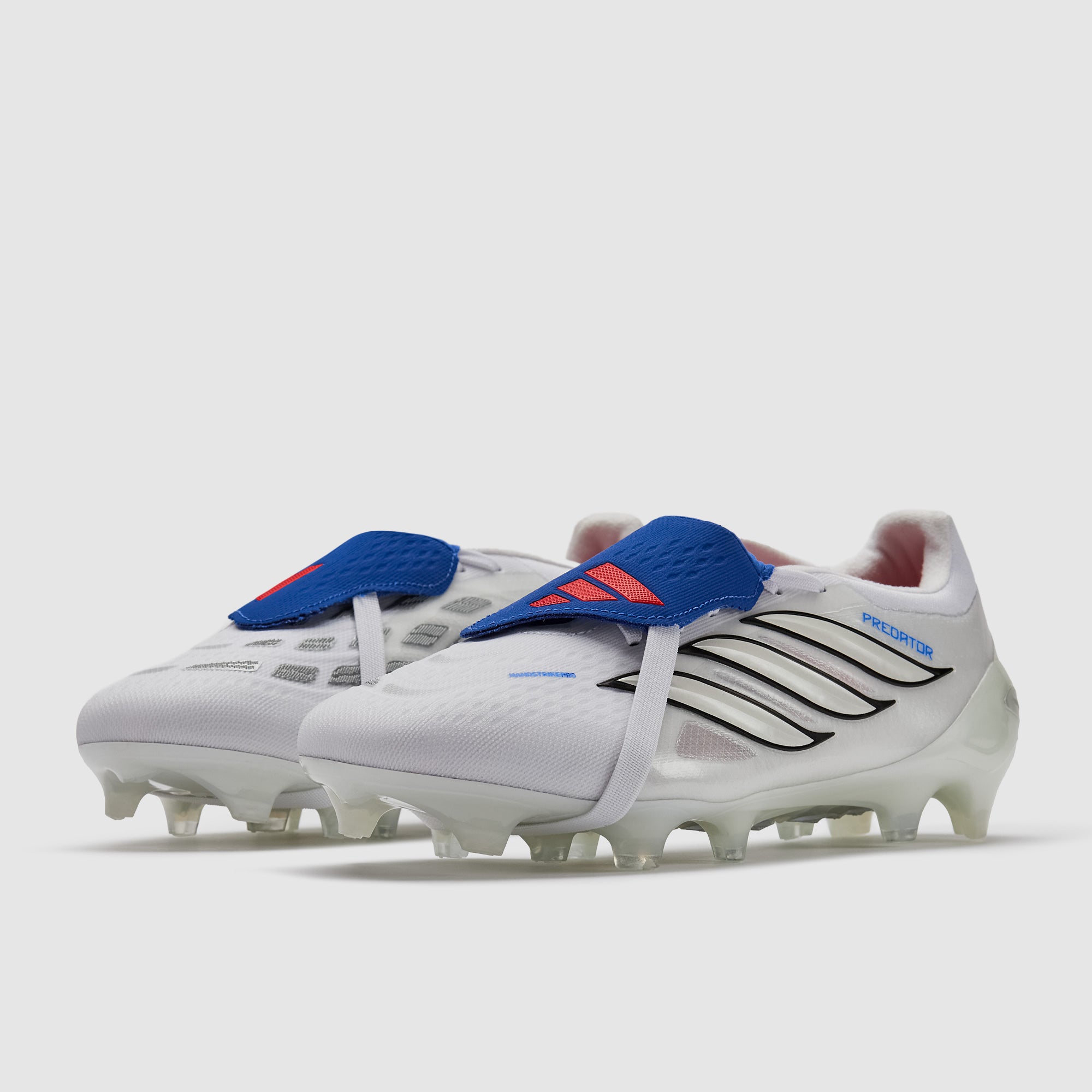 adidas Predator Pro Tongue Firm Ground - Ftwr White/Zero Met./Team