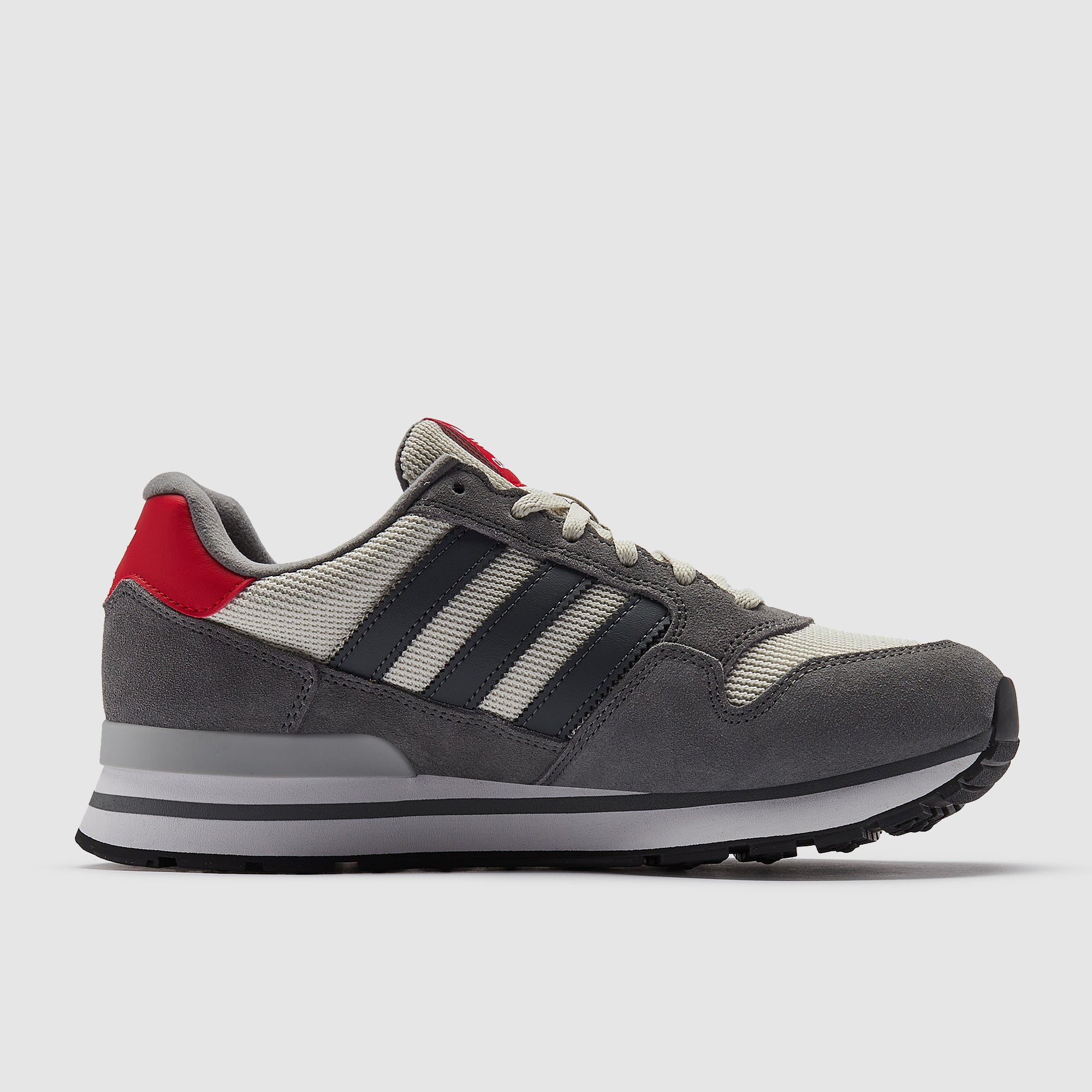 adidas Originals ZX 500 RS - Grey/Better Scarlet - Trainers - Mens
