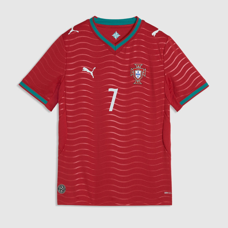 Puma Portugal 2026 Pre-Printed Kids Home Shirt