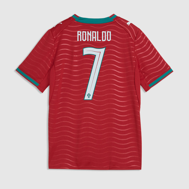 Puma Portugal 2026 Pre-Printed Kids Home Shirt