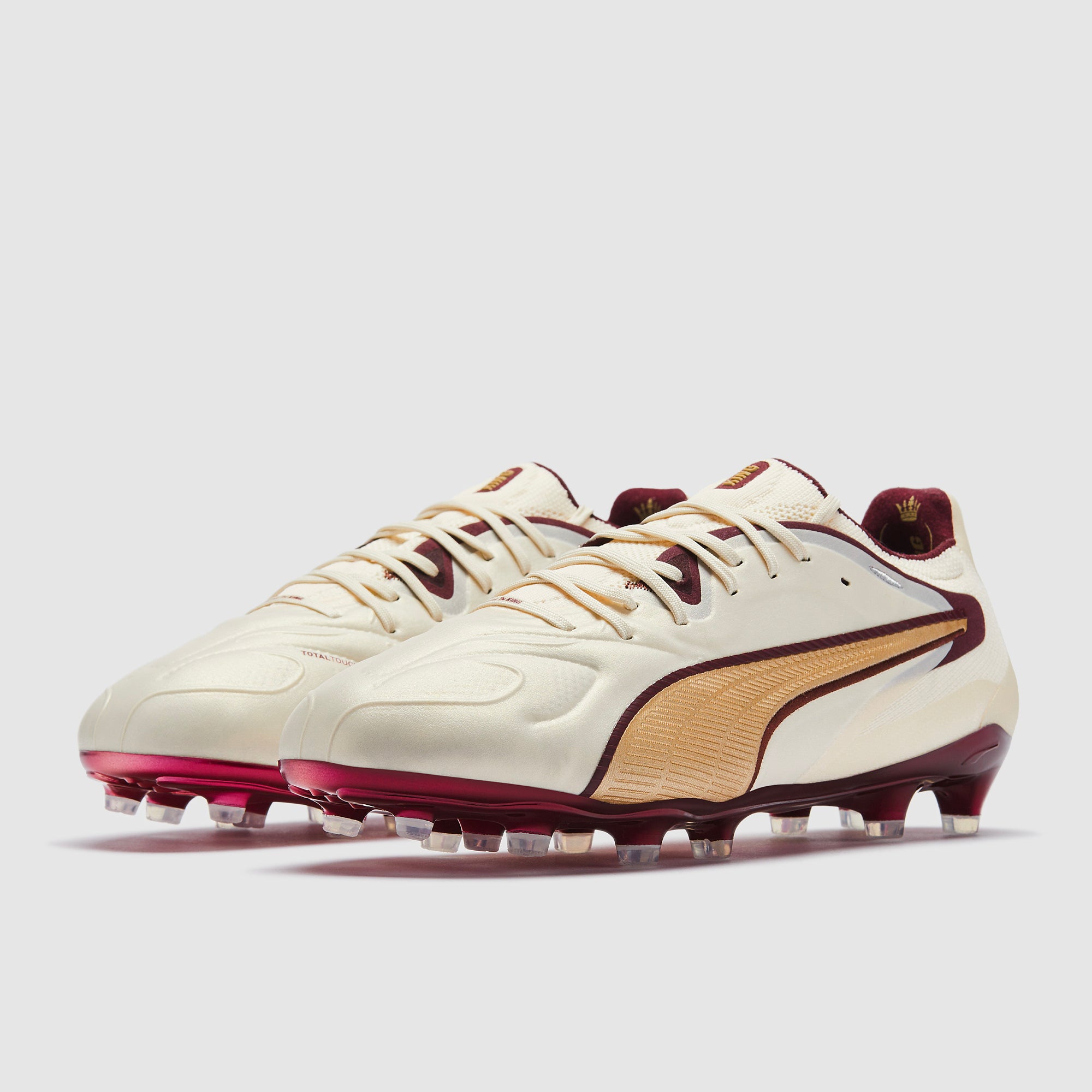 Puma King 20 Ultimate Launch Firm Ground - Sugared Almond/Gold