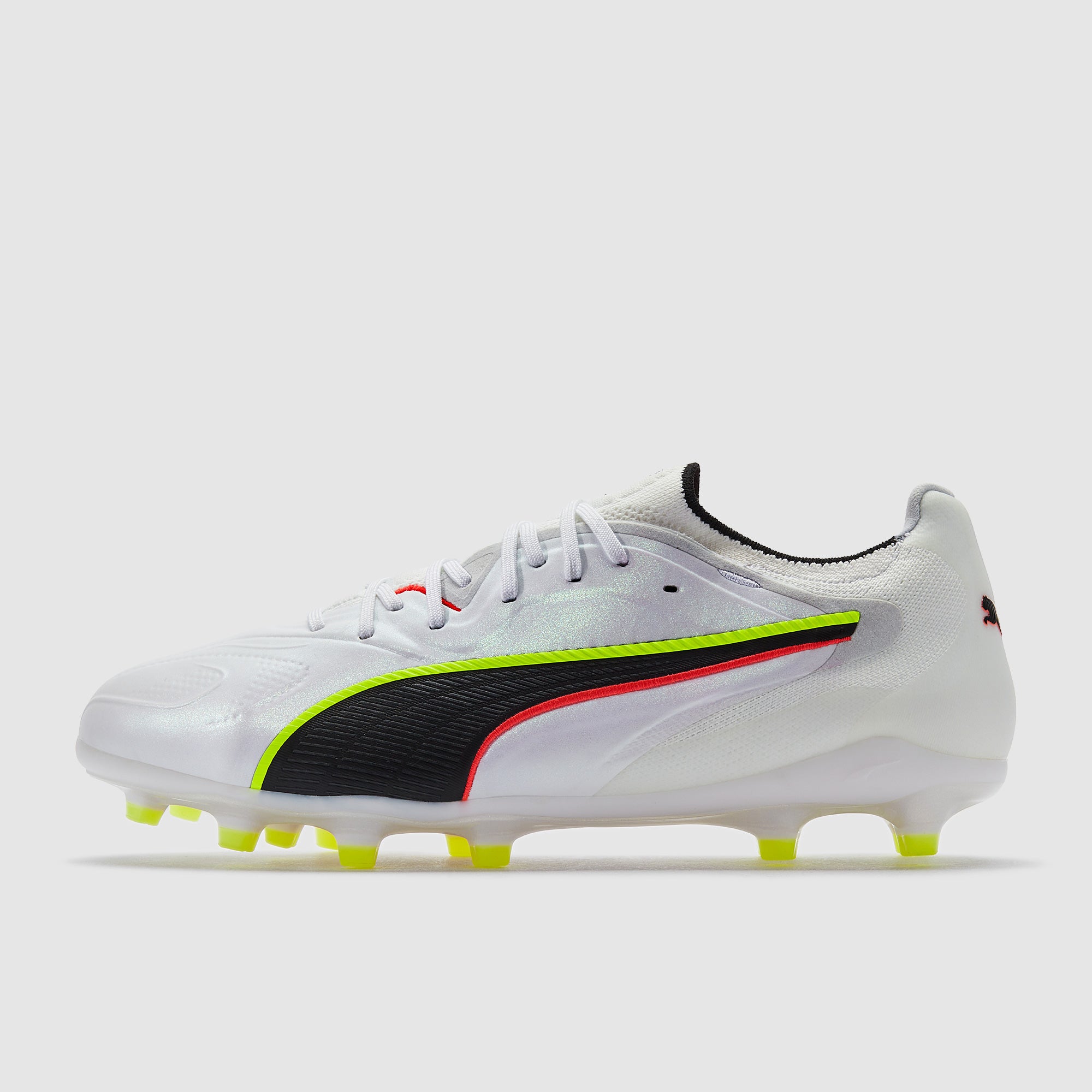 Puma King Platinum 21 Porsche Rallye FG/AG - Puma White/Nrgy Red