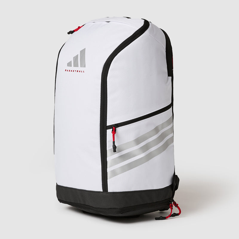adidas Basketball Premium Backpack 2.0 - White/Black