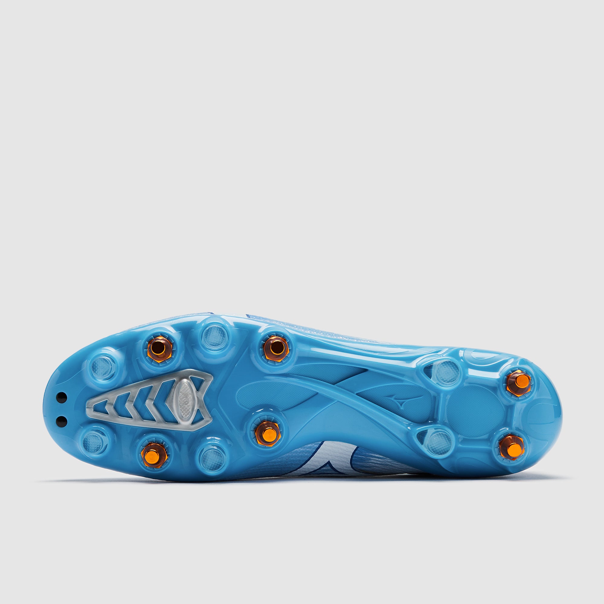 Mizuno Alpha III Elite Mix Soft Ground - Celeste/White - Adult Boots