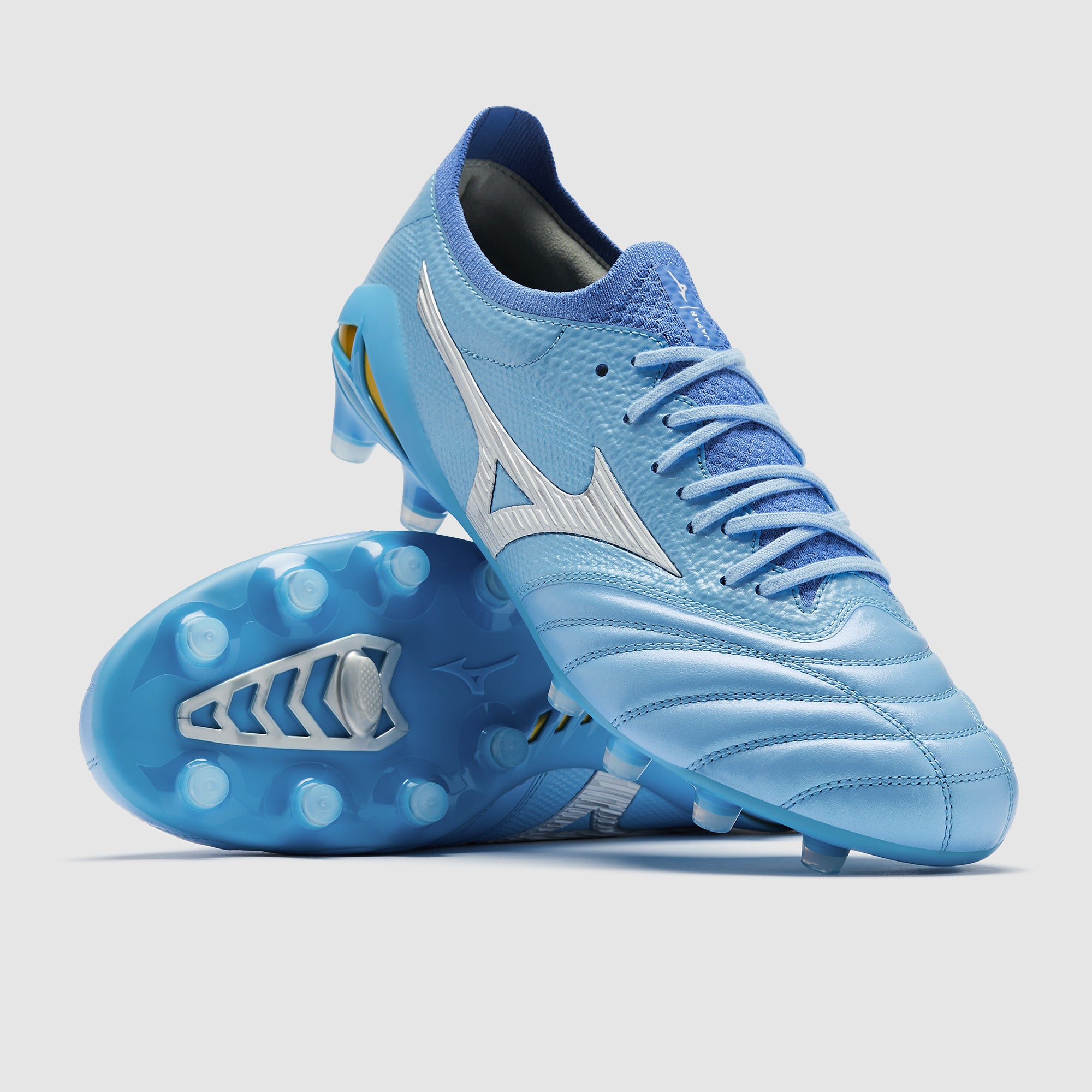 Mizuno Morelia Neo III β水色 サッカーシューズ 29cm Mizuno Morelia Neo III Beta Made In Japan FG - Blue Curacao/Galaxy